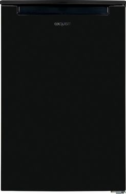 exquisit Gefrierschrank GS81-040C schwarz, 85,5 cm hoch, 54,5 cm breit