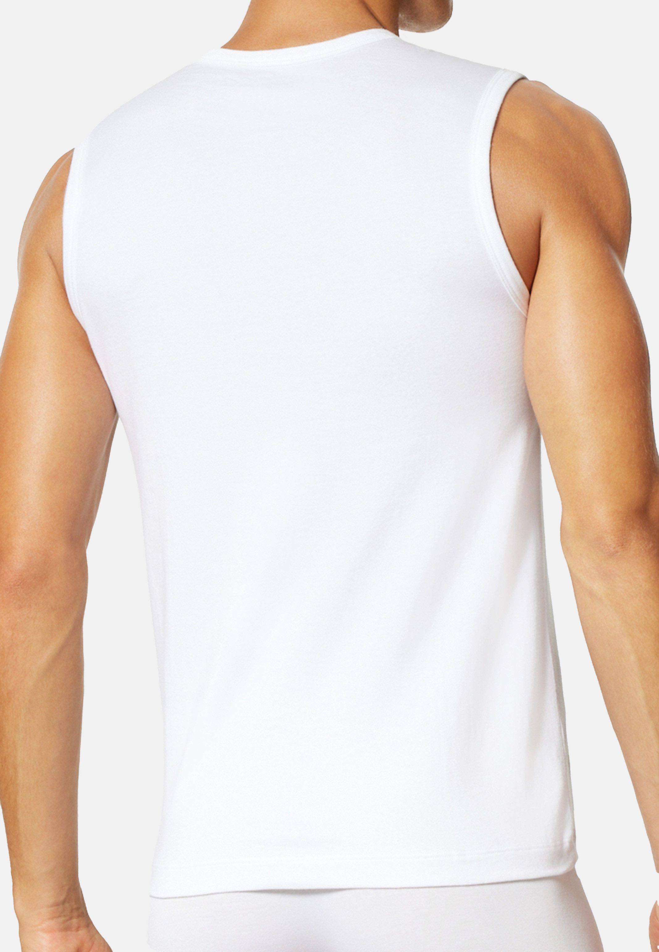 uncover by SCHIESSER Unterhemd 6er Pack Basic (Spar-Set, 6-St) Unterhemd / Tanktop - Baumwolle - Tank Tops mit perfekter Passform