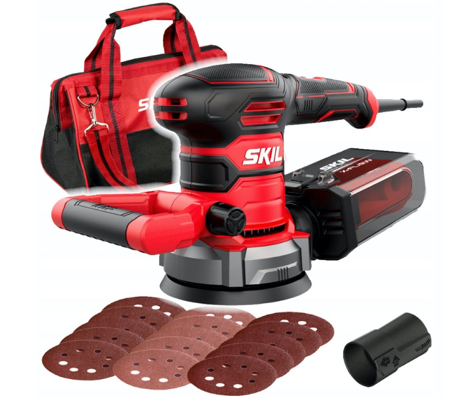 Skil DA Akku-Multischleifer Exzenterschleifer 7480 400W (Tasche) SKIL