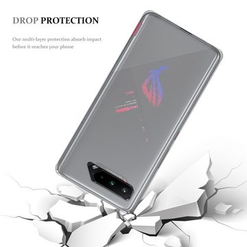 Cadorabo Handyhülle Asus ROG Phone 5 Asus ROG Phone 5, Flexible TPU Silikon Handy Schutzhülle - Hülle - ultra slim