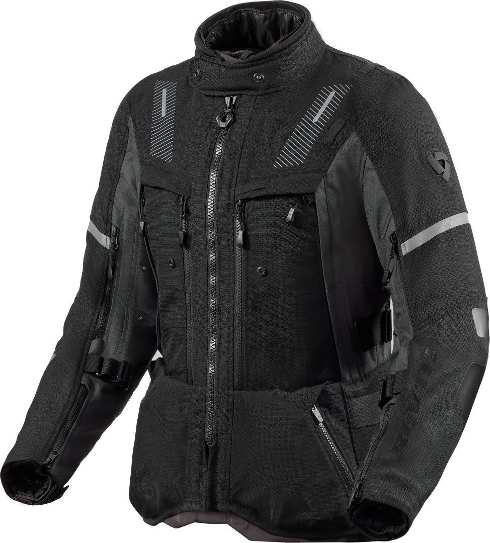 Revit Motorradjacke Sand 5 H2O wasserdichte Damen Motorrad Textiljacke 3-Lagen-Laminat,herausnehmbares Innenfutter,herausnehmbare Membra