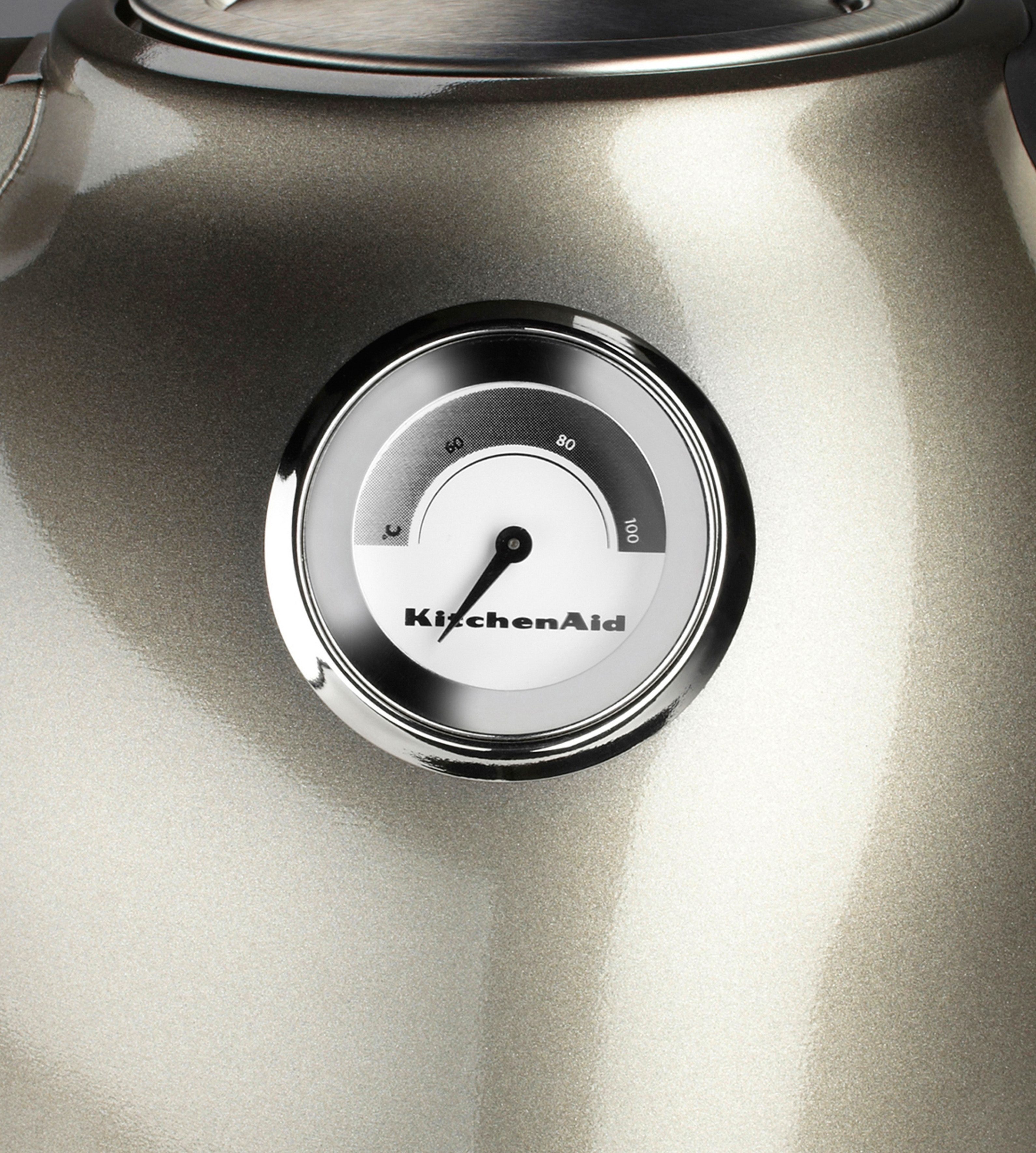 KitchenAid Wasserkocher 5KEK1522EMS MEDALLION-SILBER, 1,5 l, 2400 W – Bild 3 von 5