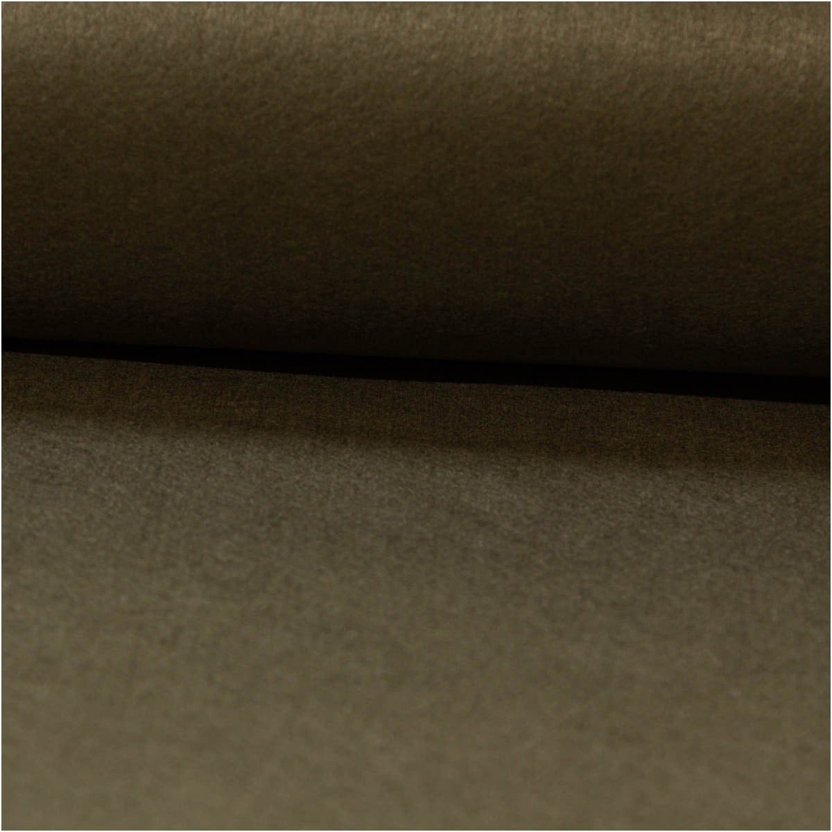 SCHÖNER LEBEN. Stoff Filz Meterware 1,5mm stark 180cm olivgrün Stoffbreite Filz