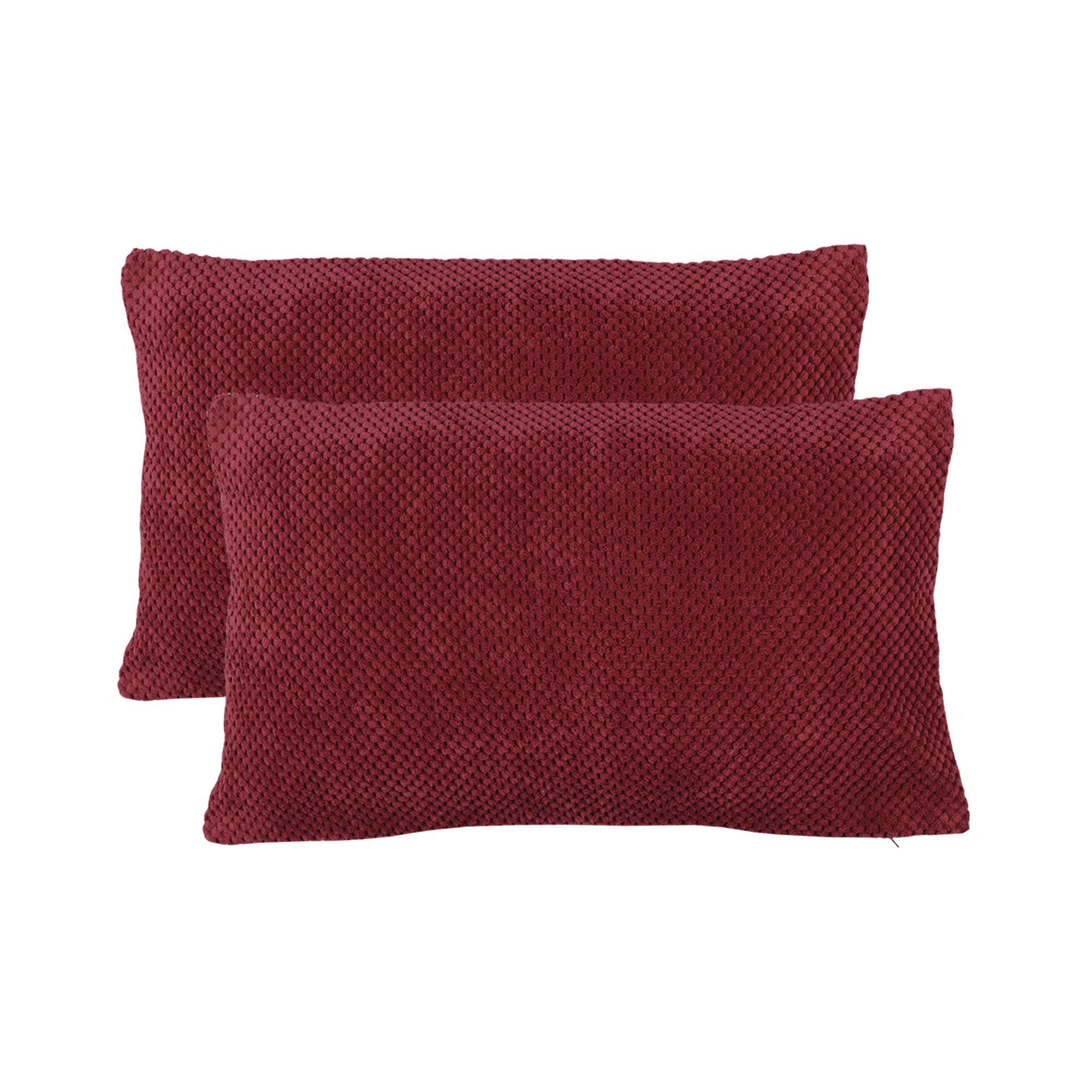 Haus und Deko Kissenbezüge Kissenbezug Dekokissen Kissenhülle 3D Waben Kiss günstig online kaufen