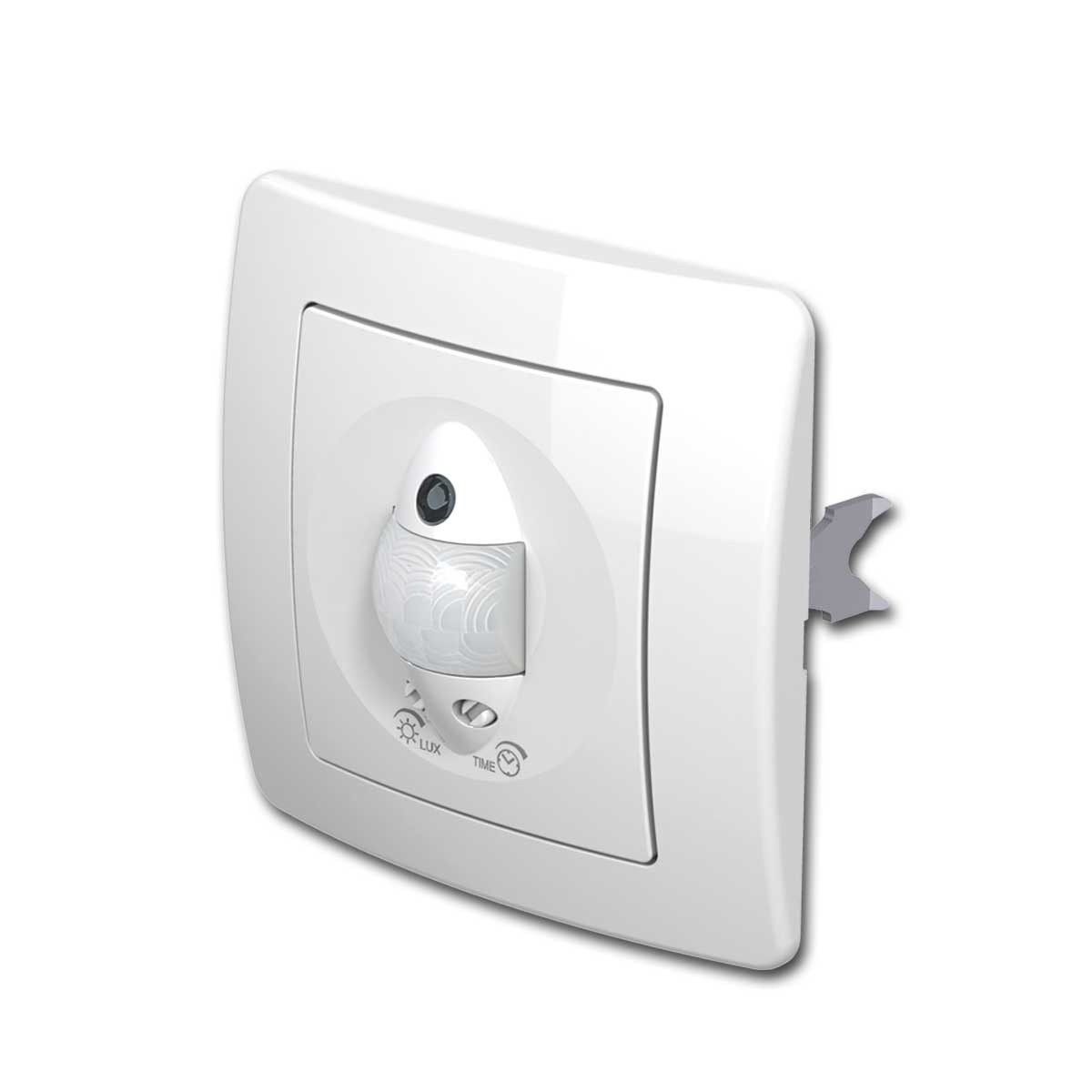 TEM Bewegungsmelder EKONOMIK IR Bewegungsmelder, weiß, 250V~/5A, UP