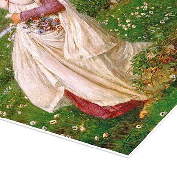 Posterlounge Poster John William Waterhouse, Windblumen, Malerei