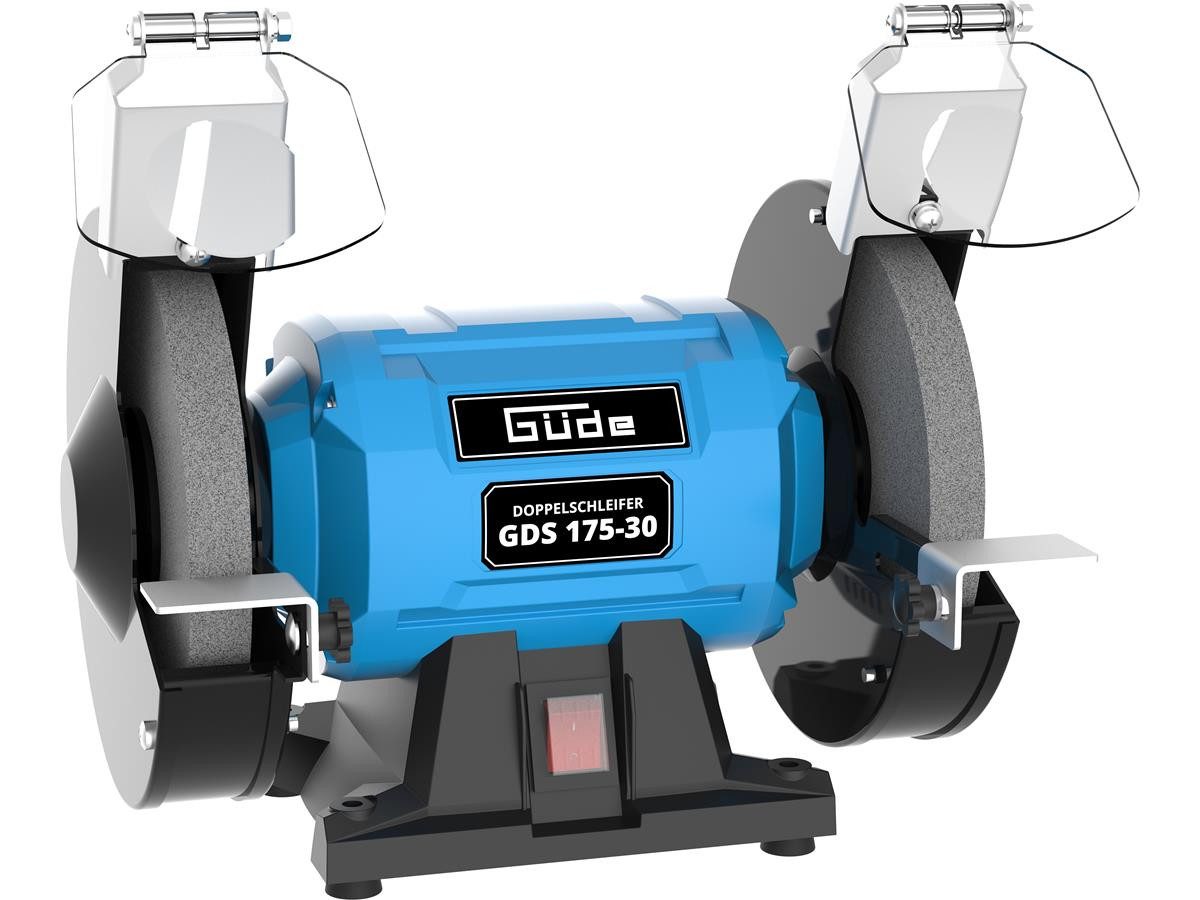 Güde Doppelschleifer GDS 175-30, max. 2980 U/min, 350 W Motorleistung, Ø 175 mm, Körnung 36 / 60, Scheibendicke 25 mm