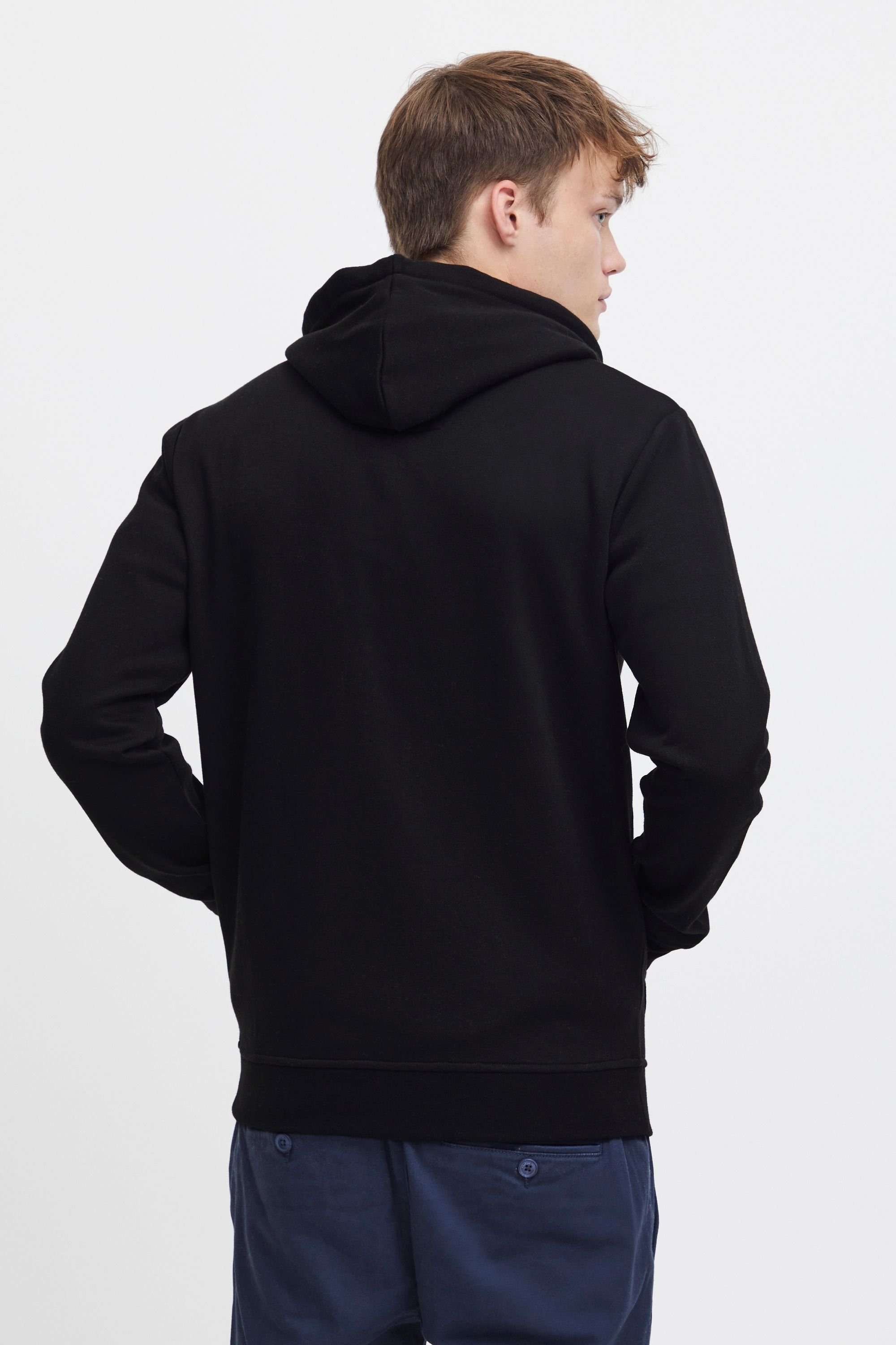 (9000) !Solid Black SDOlli Kapuzensweatjacke Zip-Hood