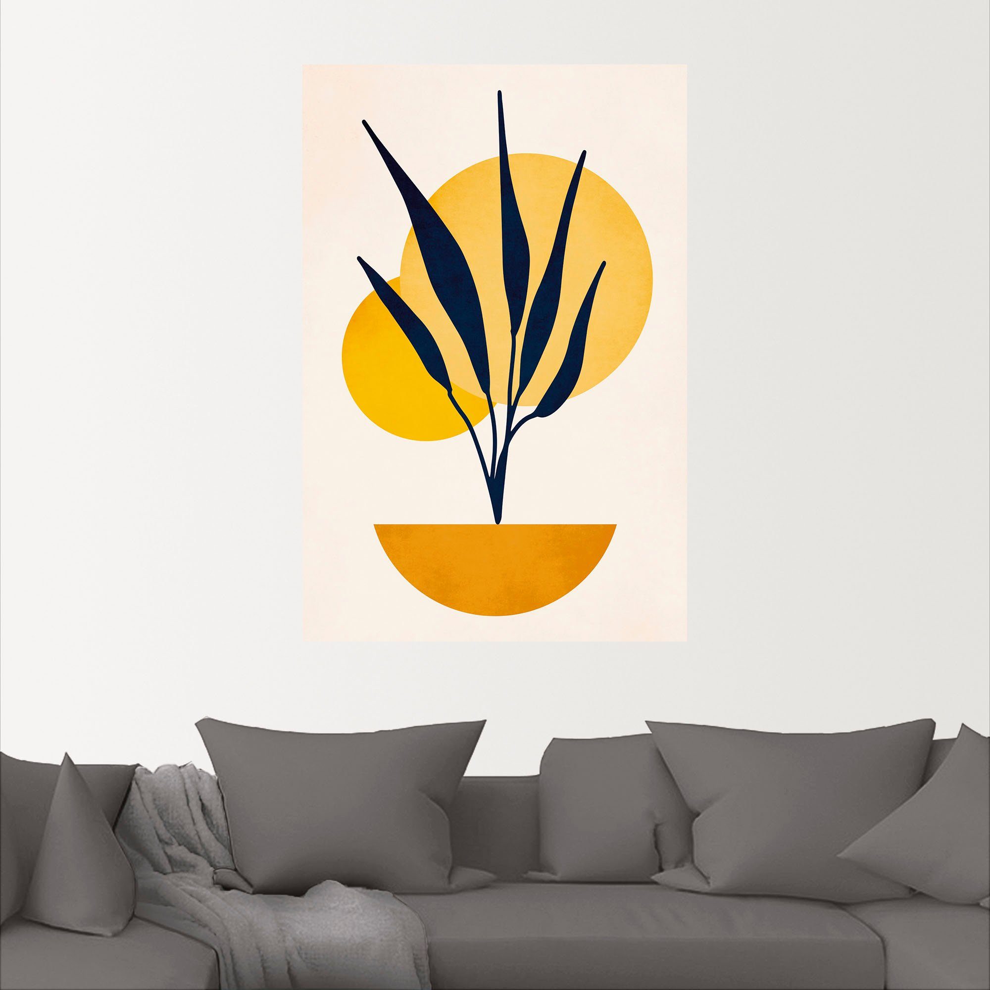 versch. Alubild, oder (1 St), Töpfe in als Artland Nr. Poster & Vasen Kopenhagen Wandbild 5, Leinwandbild, Wandaufkleber Größen