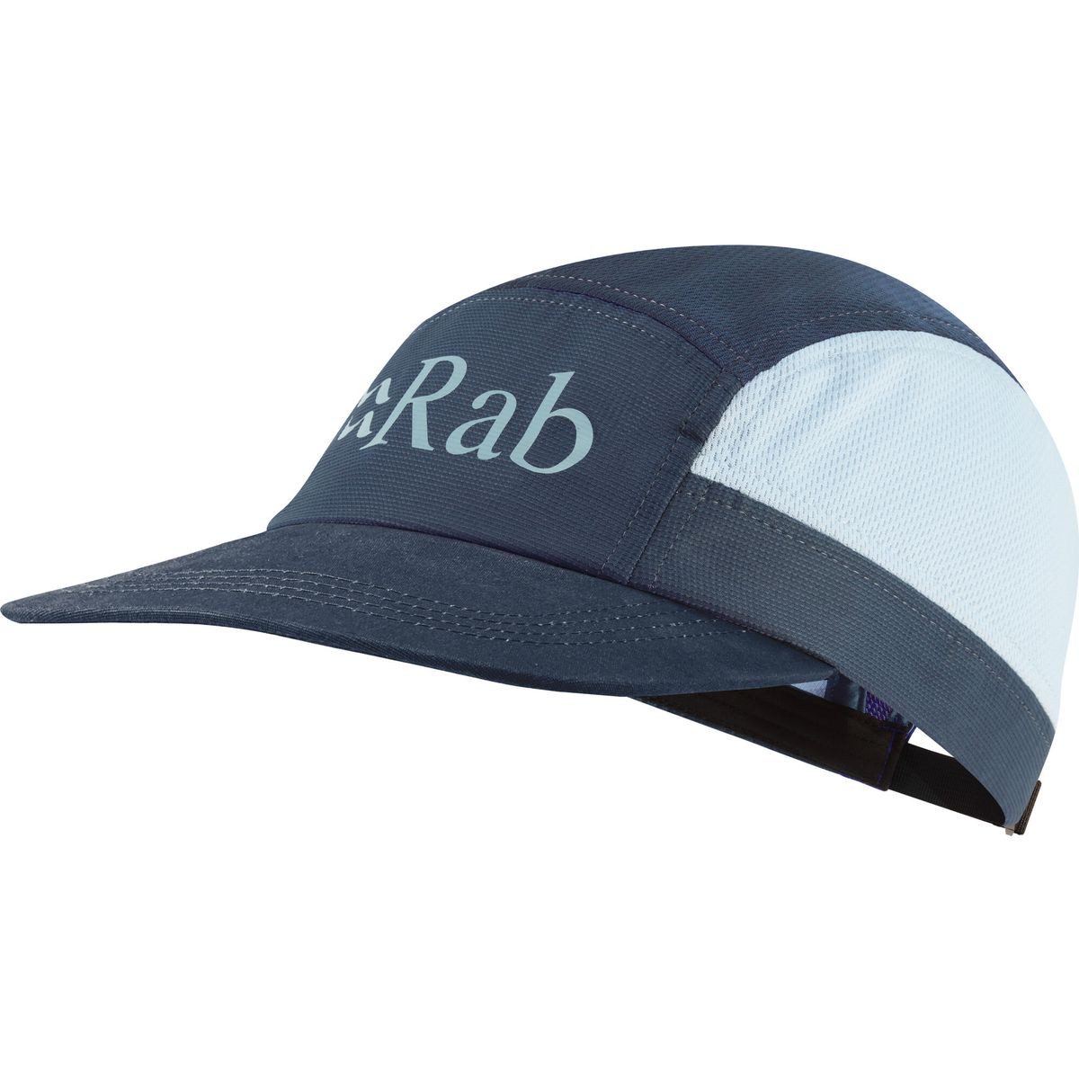 Rab Trucker Cap Momentum 5 Panel Cap Leichte, schnelltrocknende Kappe mit verstaubarem Schirm und