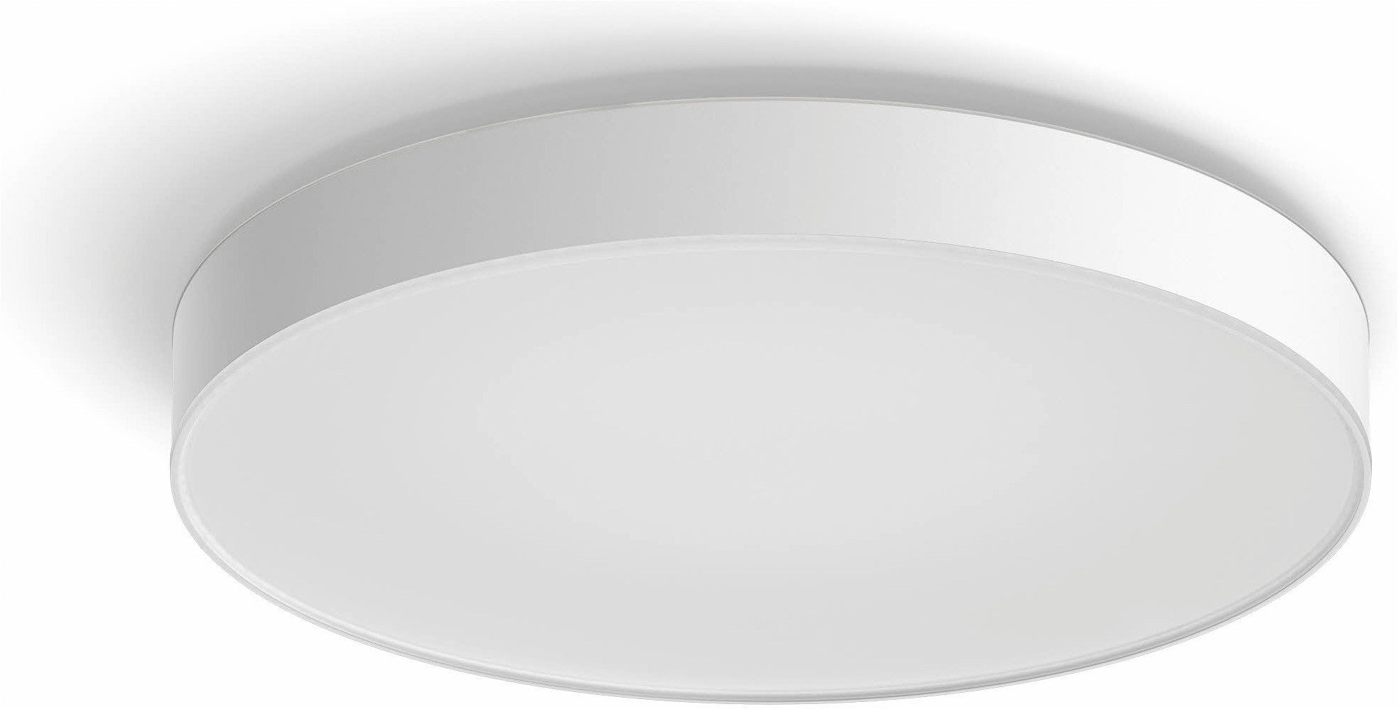 Philips Hue LED Deckenleuchte White Ambiance Enrave XL, 4750lm, schwarz, Abschaltautomatik, Bluetooth, CCT - über Fernbedienung, Dimmer, Dimmfunktion, Einschlafhilfe, Farbsteuerung, Farbwechsel, Fernbedienung, Infrarot inkl., Memory, nach Trennung vom Netz, Nachtlichtfunktion, Smart Home, Timerfunktion, Weckerfunktion, dimmbar über Fernbedienung, mehrere Helligkeitsstufen, LED fest integriert, warmweiß - kaltweiß, App- & Sprachsteuerung, Smart Home, versch. Weißtöne, Dimmschalter