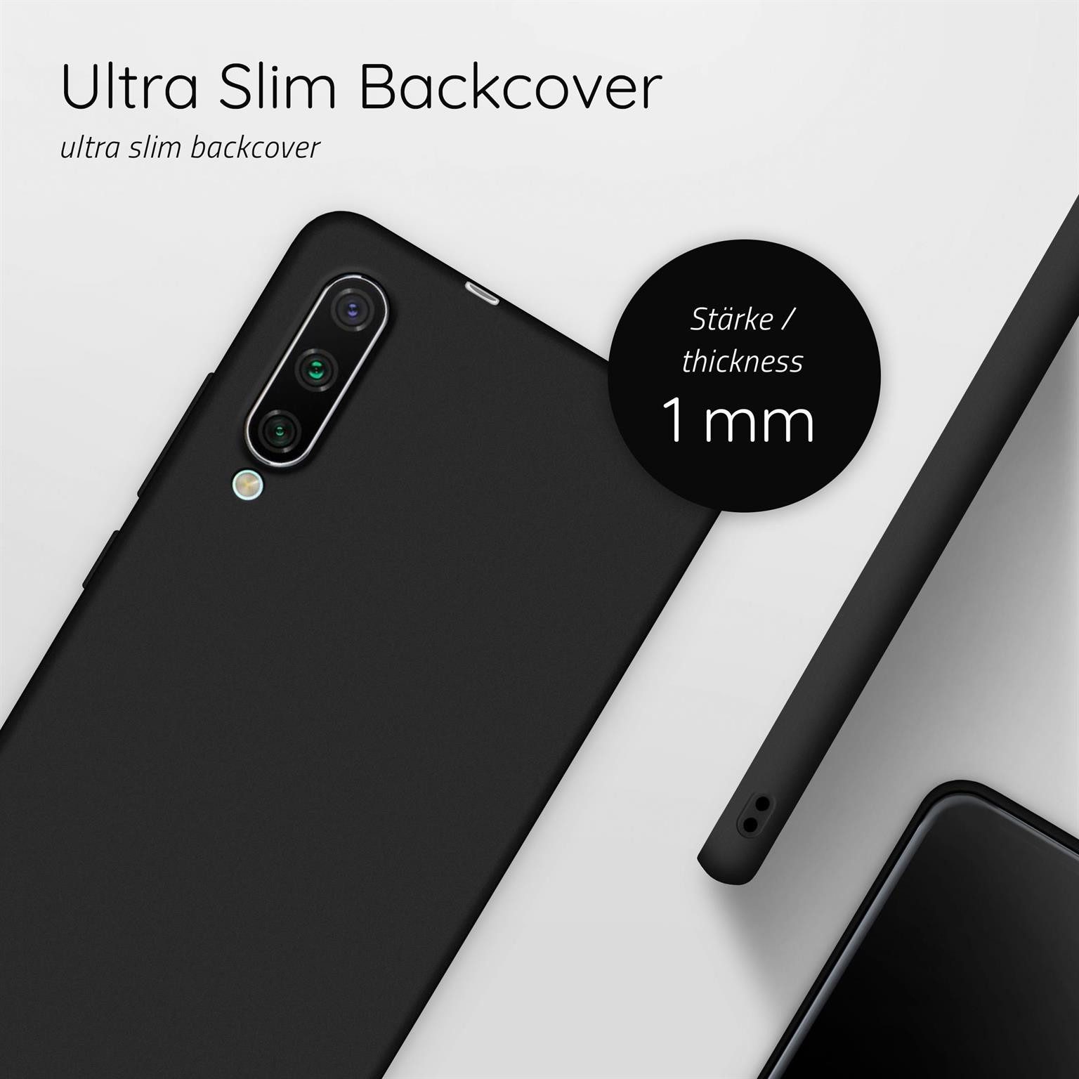 moex Handyhülle moex® Alpha Case für Xiaomi Mi A3, Hülle ultra dünn, Hardcase Back Cover, Schutzhülle Minimalistisch
