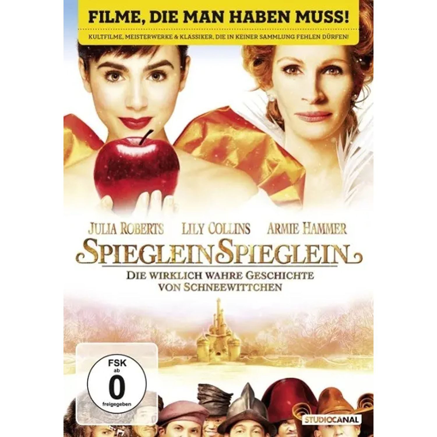 Studiocanal DVD Spieglein Spieglein - Die wirklich wahre Geschichte von Schneewittchen