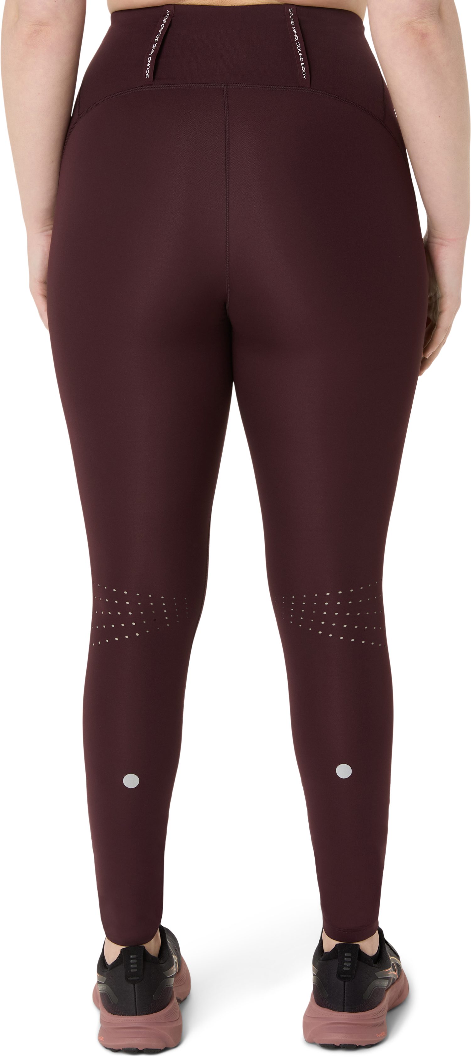 Asics Lauftights ROAD HIGH WAIST TIGHT mit mehreren Taschen, elastisches Schlaufensystem, schnell trocknend