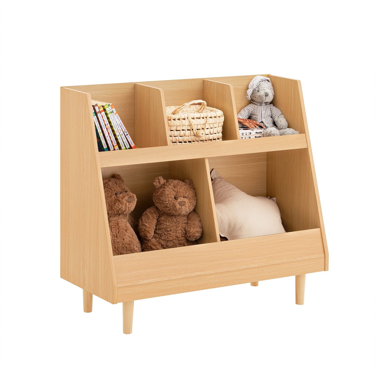 SoBuy Bücherregal KMB19, Kinderregal mit 5 günstig online kaufen