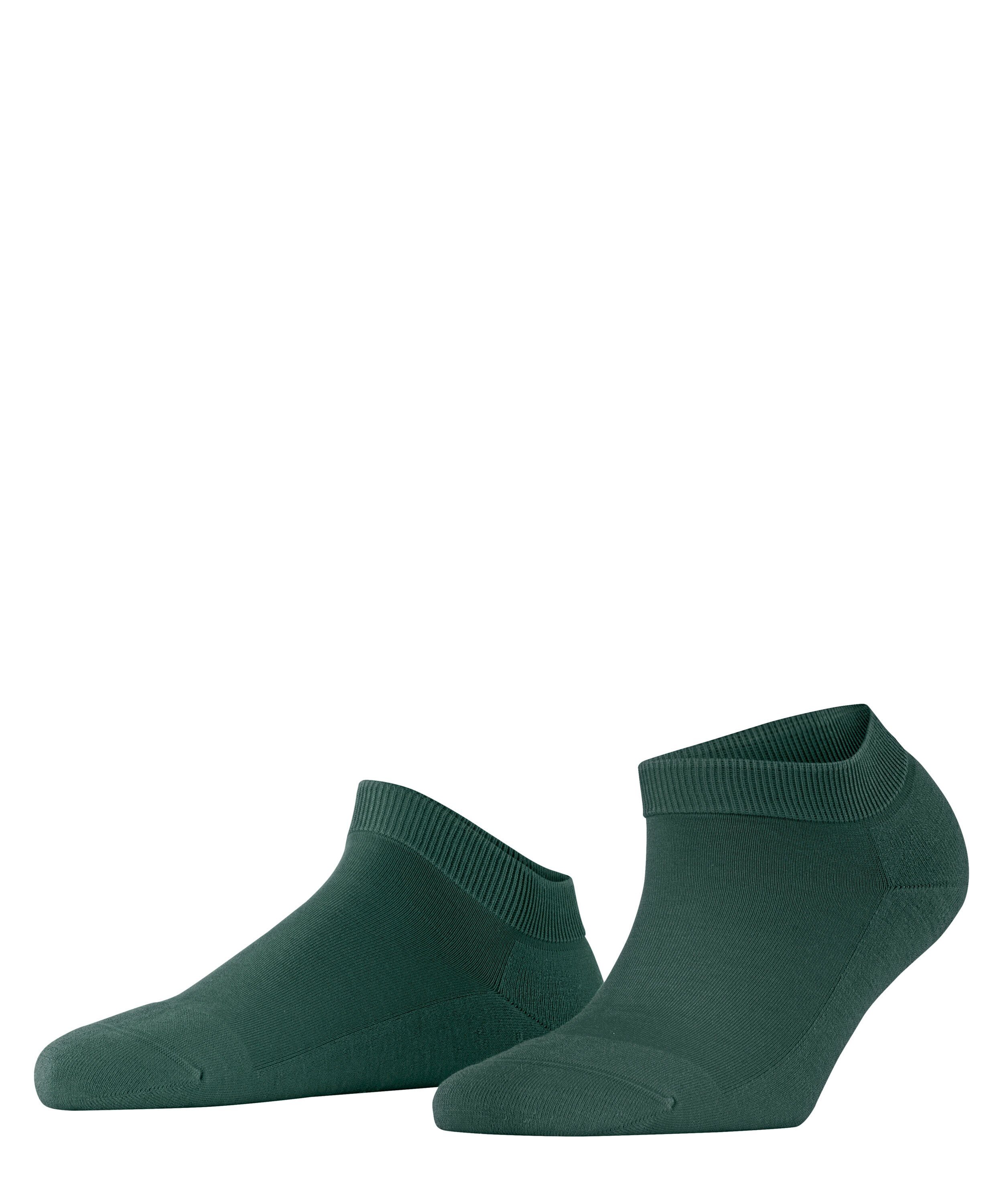 FALKE Sneakersocken ClimaWool (1-Paar) aus klimaregulierender Wolle-Lyocell Mischung hunter green (7441)