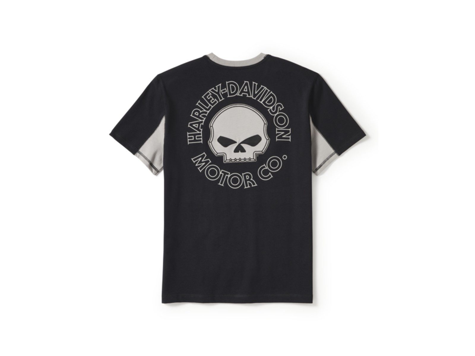 HARLEY-DAVIDSON T-Shirt T-SHIRT WILLIE G SKULL COLORBLOCK