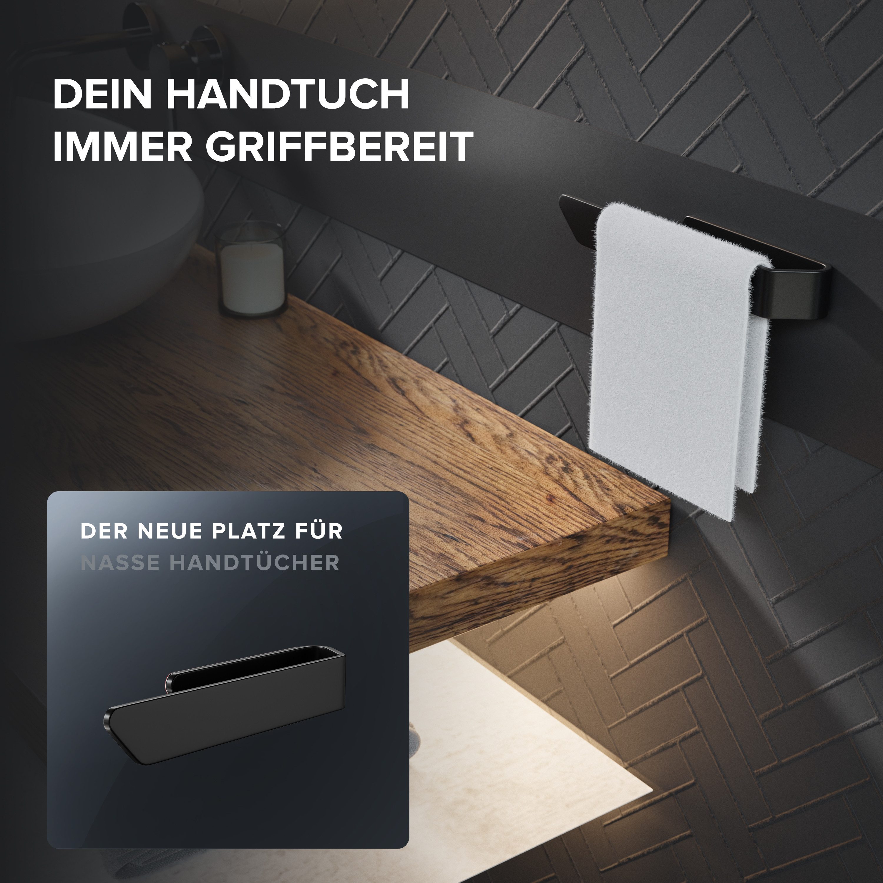 ovimar Handtuchstange Kongsoya, aus Aluminium in günstig online kaufen