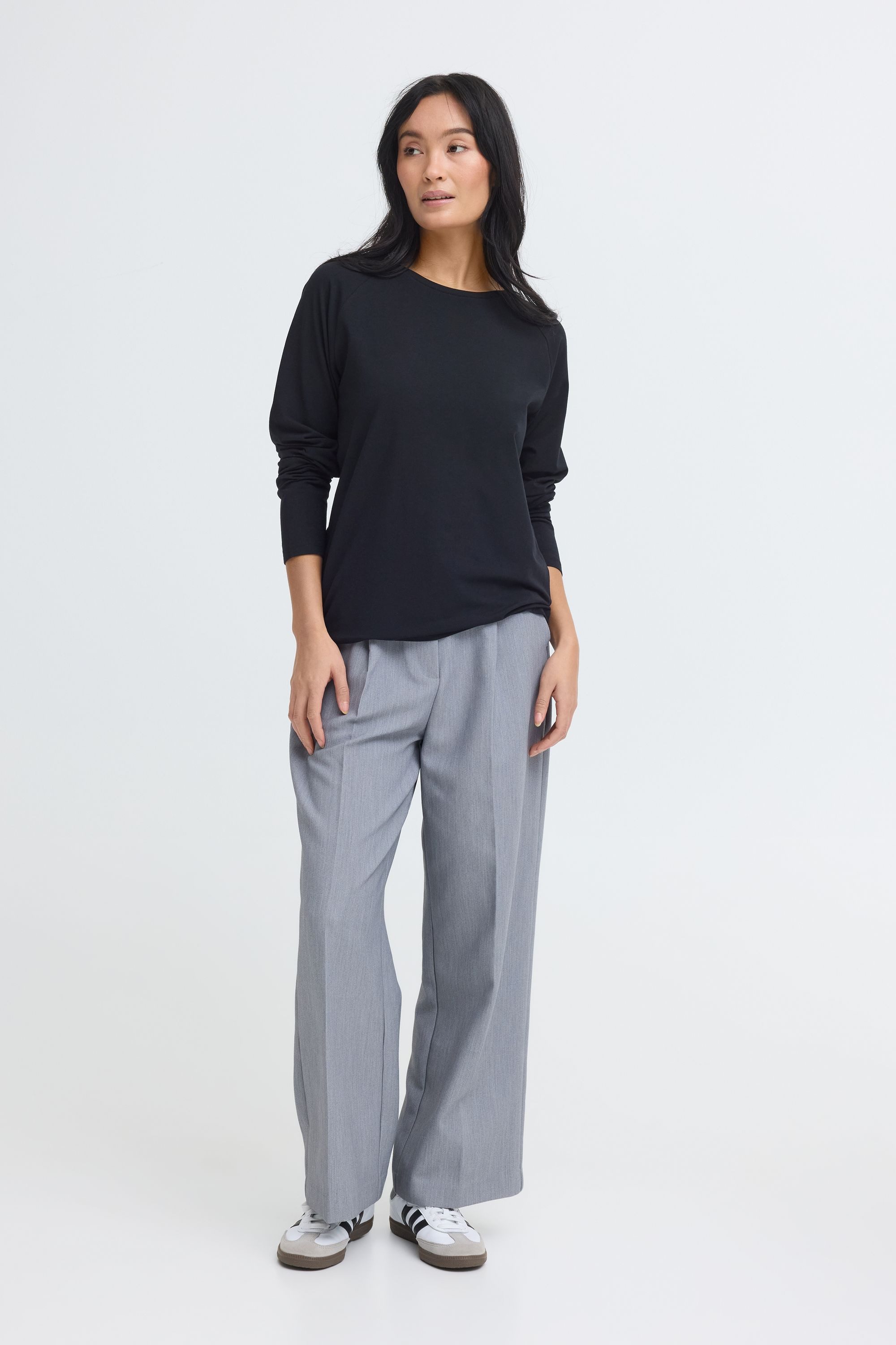 OXMO Langarmshirt OXNPubby Basic Longsleeve
