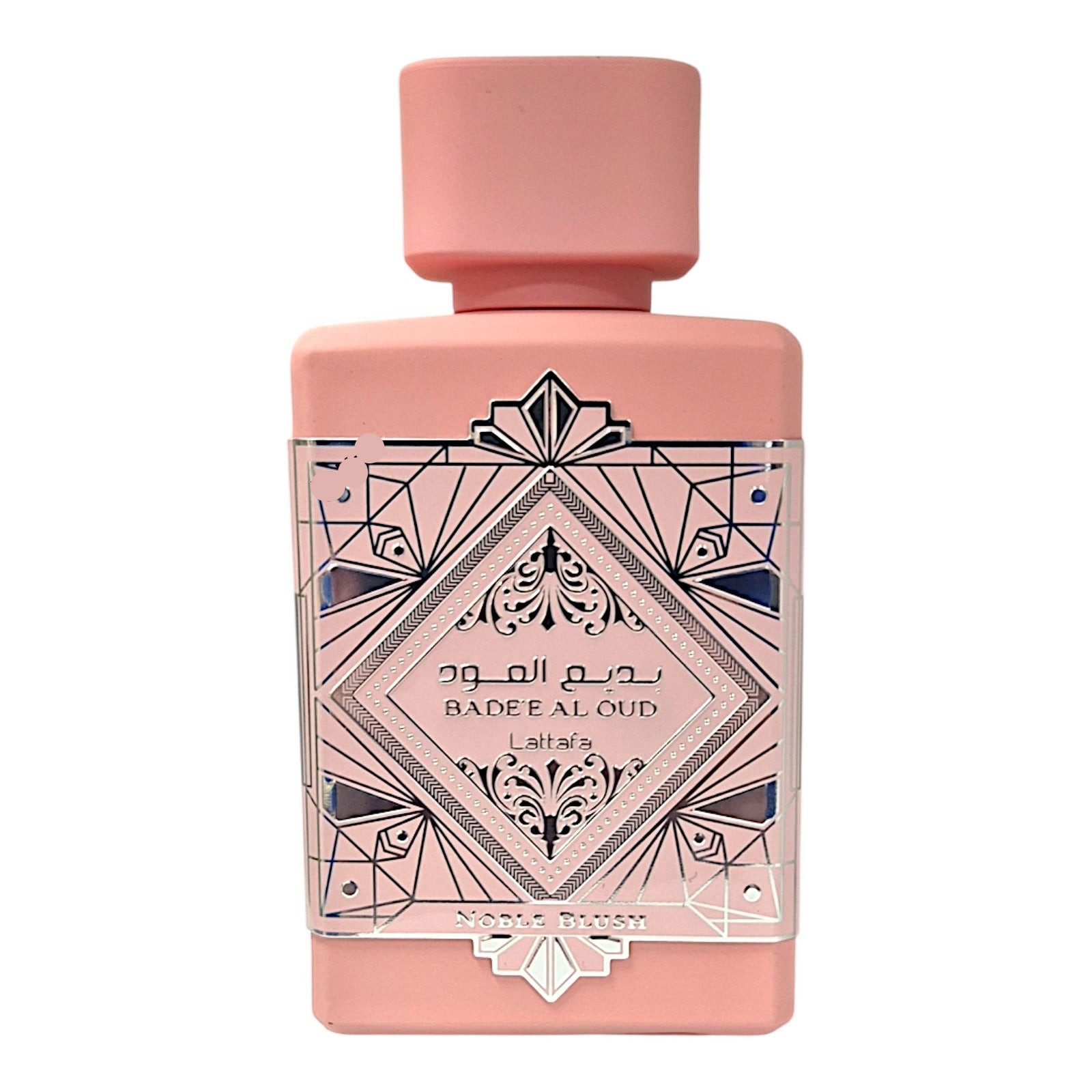 Lattafa Duft-Set Badee Al Oud,Amethyst, Noble Blush EDP + Parfümzerstäuber (leer), 1-tlg.