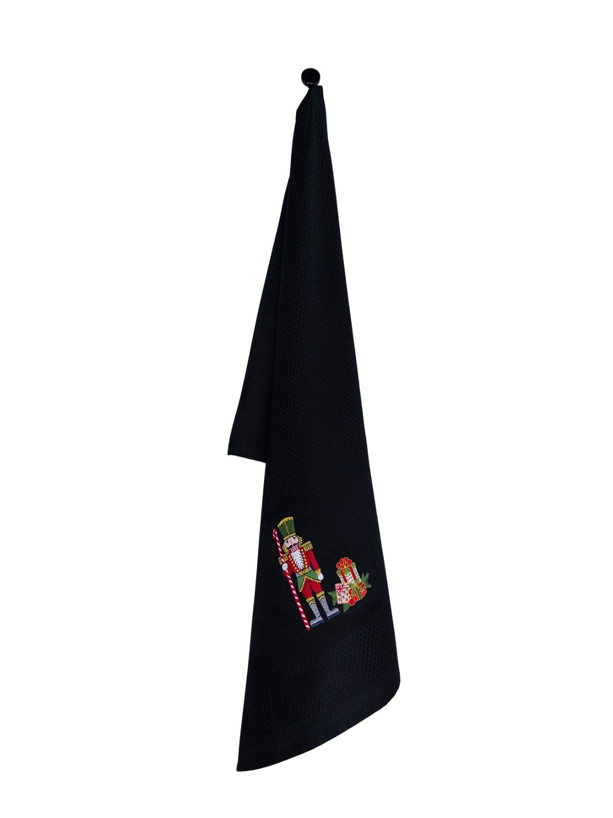 Vista Portuguese Geschirrtuch Geschirrtuch Nutcracker schwarz 50x70cm