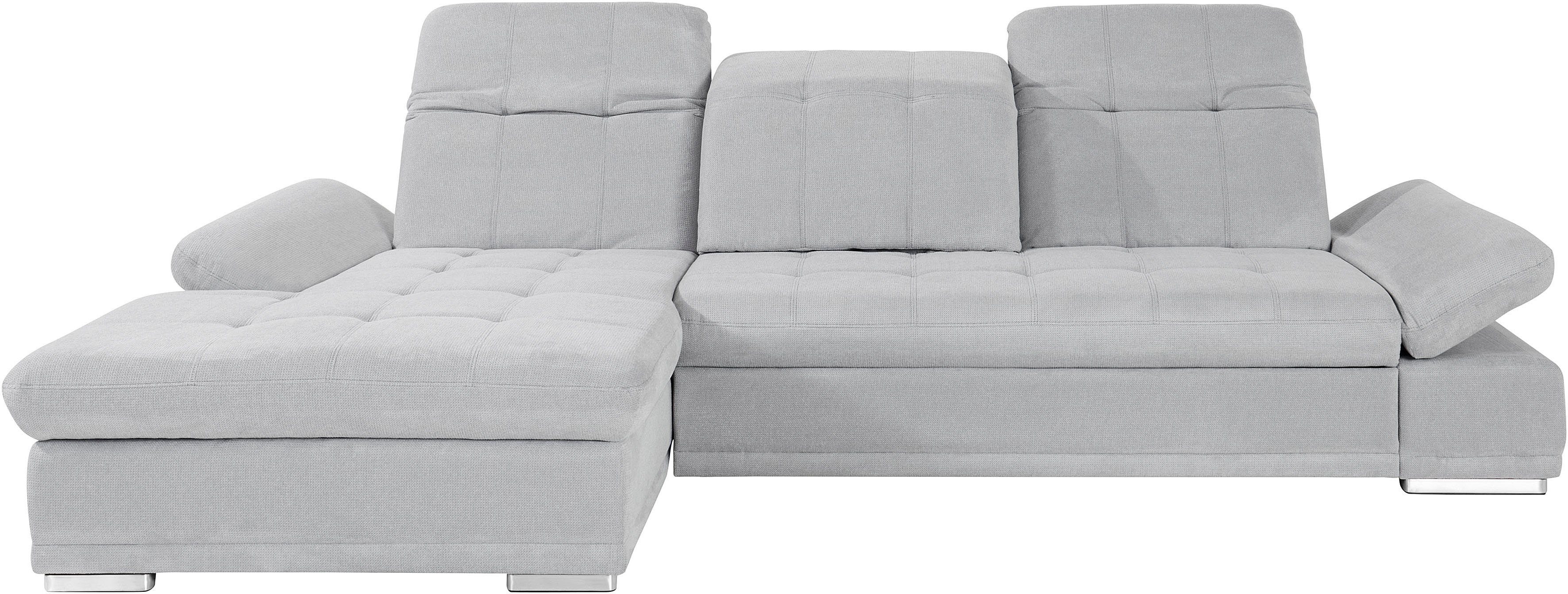 COTTA Ecksofa "Holiday L-Form mit Sitztiefen-, Armteil- und Kopfteilverstel günstig online kaufen