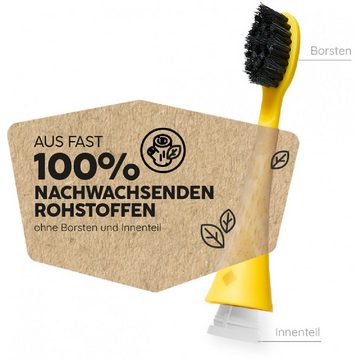 happybrush Aufsteckbürsten ECO VIBE 3 Minions 3er - Aufsteckbürsten - gelb