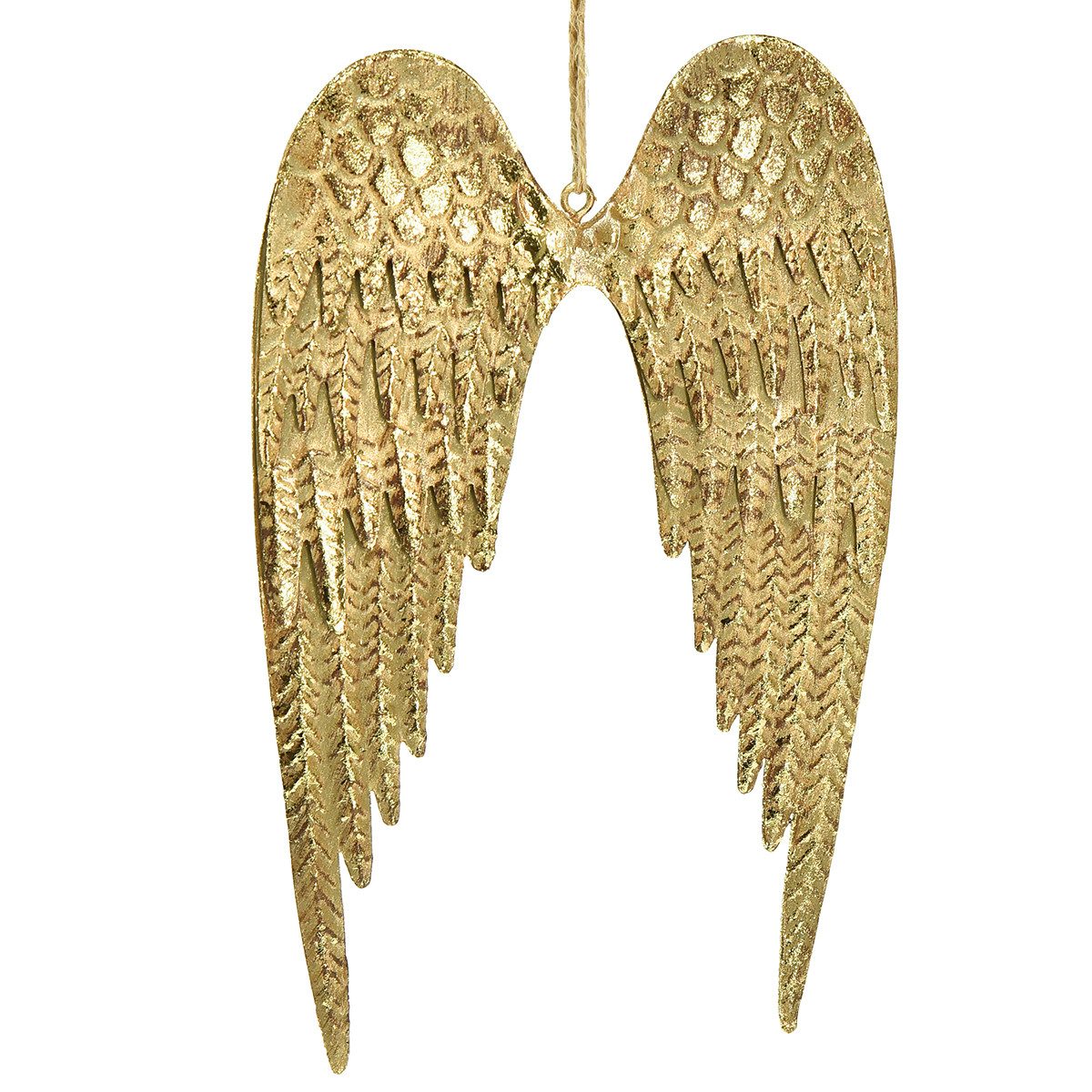 Viana Christbaumschmuck Goldene Metall Engelsflügel Deko günstig online kaufen