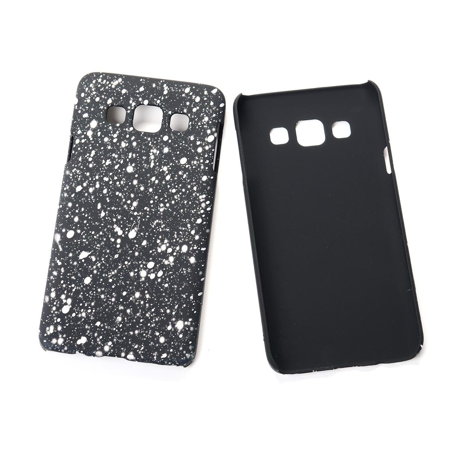 König Design Handyhülle Samsung Galaxy A3 (2015), Samsung Galaxy A3 (2015)  Handyhülle Backcover Schwarz