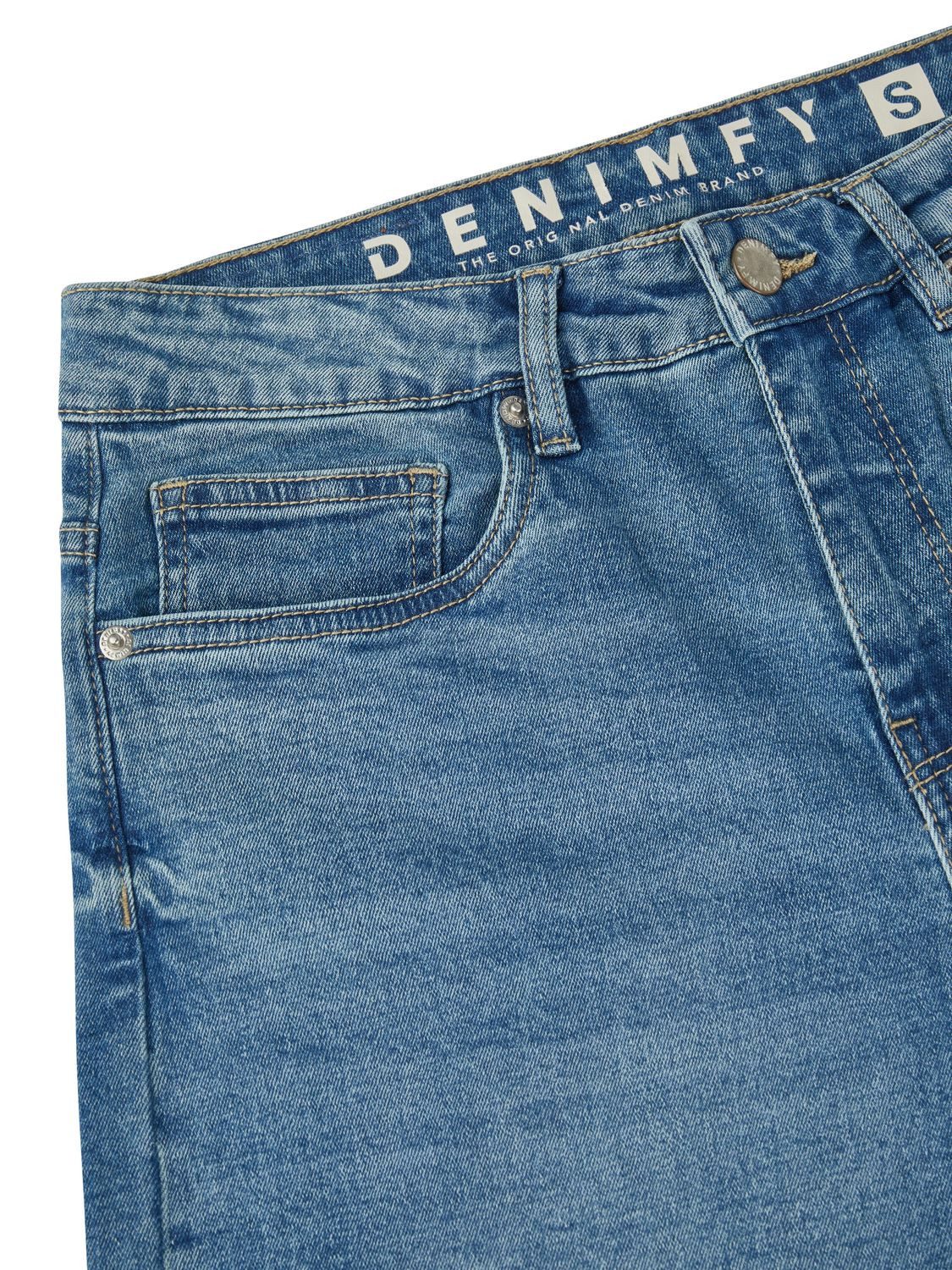 Relax-fit-Jeans Damen Jeanshose DFPaula Wide Leg Fit