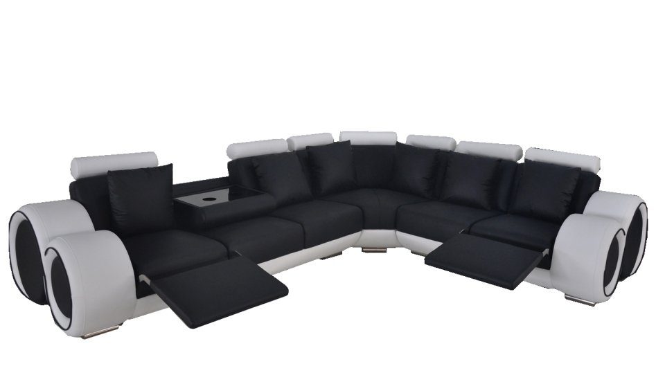 Ecksofa Luxus Couch Neu, Brauner L-Form Europe Modernes Polstermöbel Made Ecksofa JVmoebel in Design