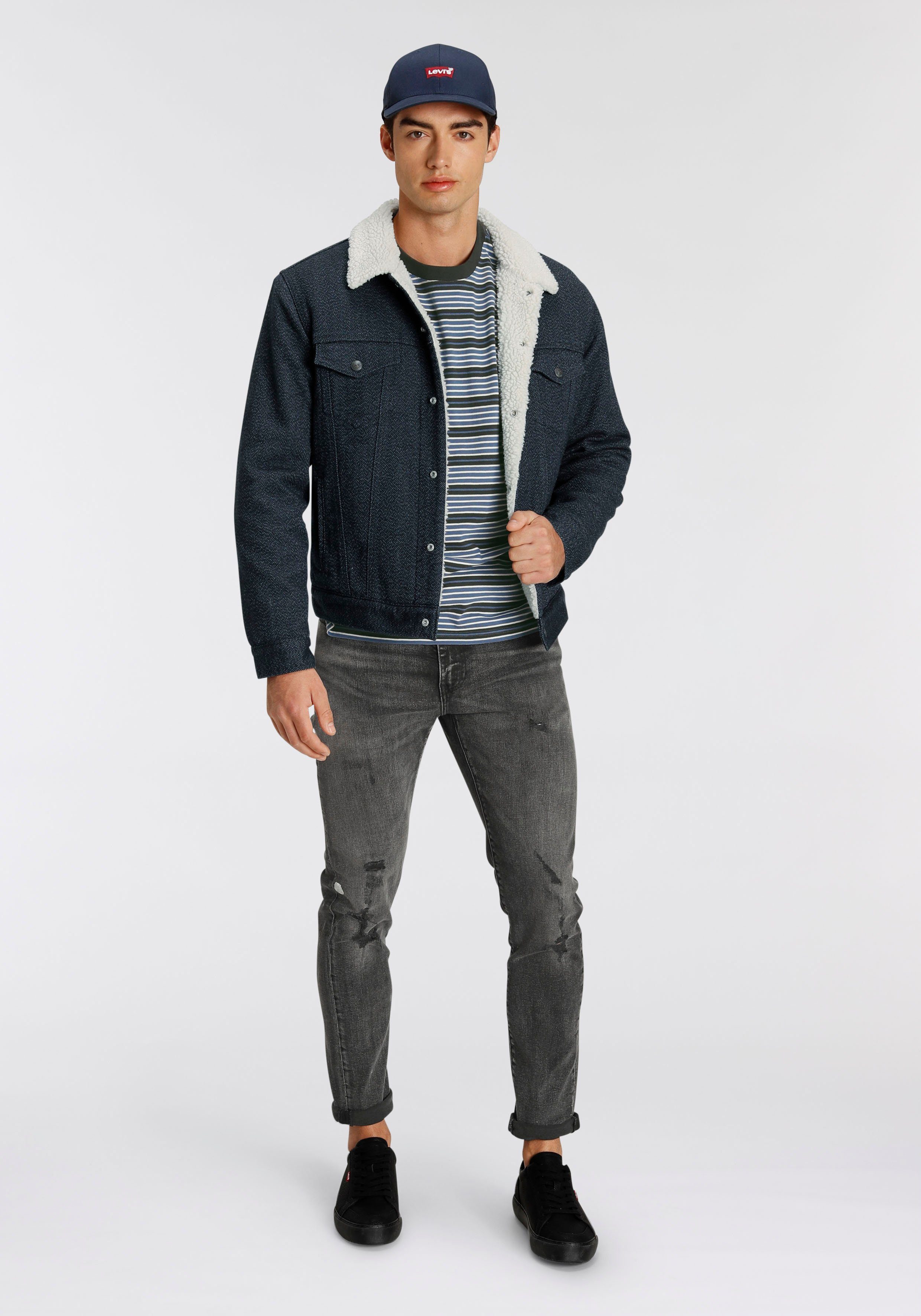 Levi's® LEGEND black Ledergürtel NEW