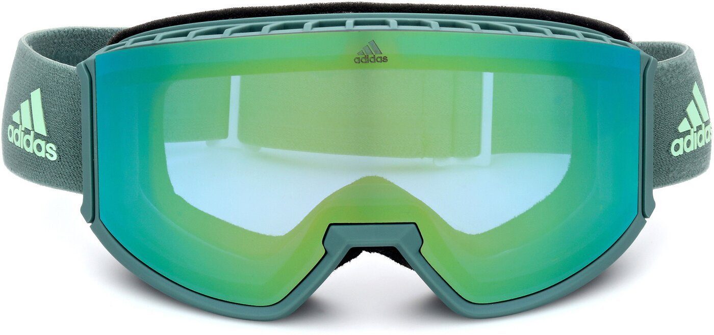 adidas Sportswear Sonnenbrille Goggle SP0040 MATTE DARK GREEN / GREE