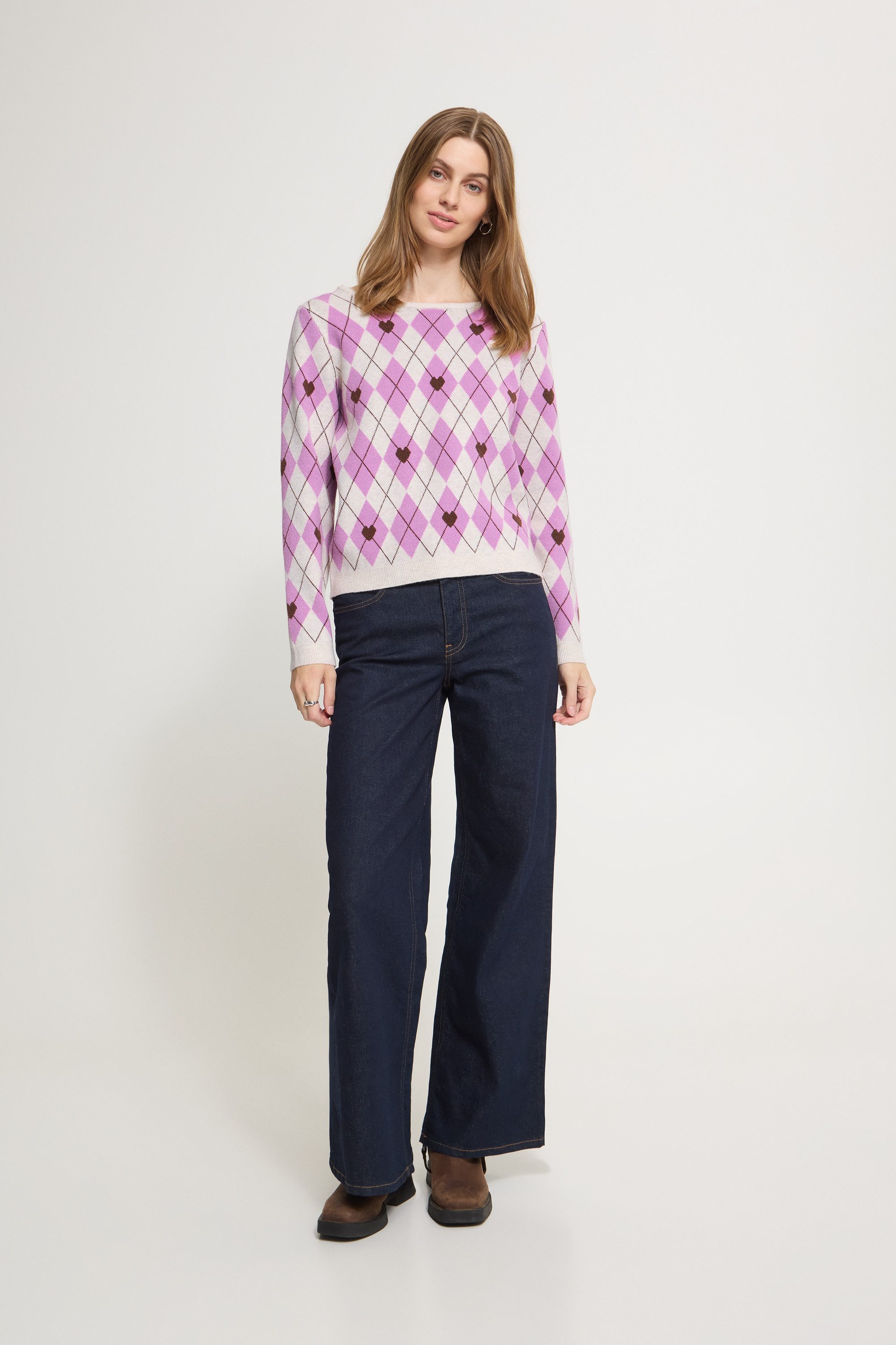 ICHI Strickpullover Langarm IHBRIELLE