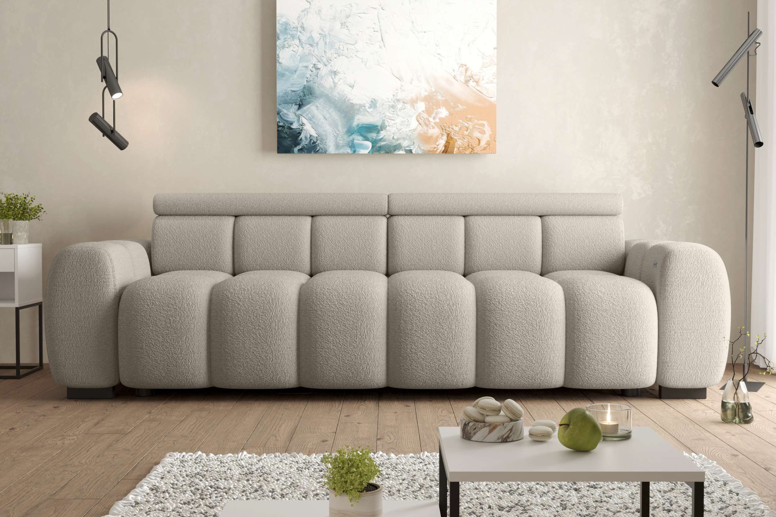 99rooms Big-Sofa Alessio, Sofa, Big-Sofa, wählbar mit/ohne elektr. Sitztief günstig online kaufen