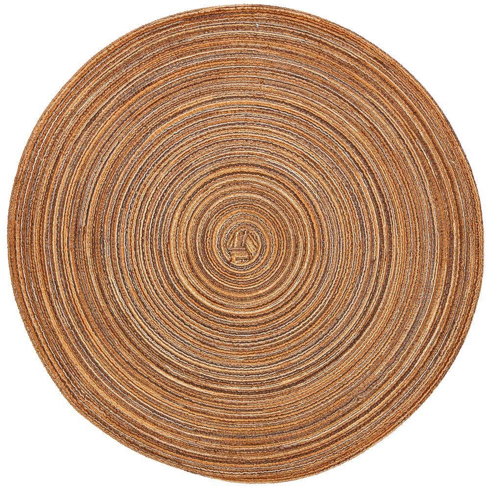 Platzset Tischset GLAM braun Tischunterlage als Tischdeko