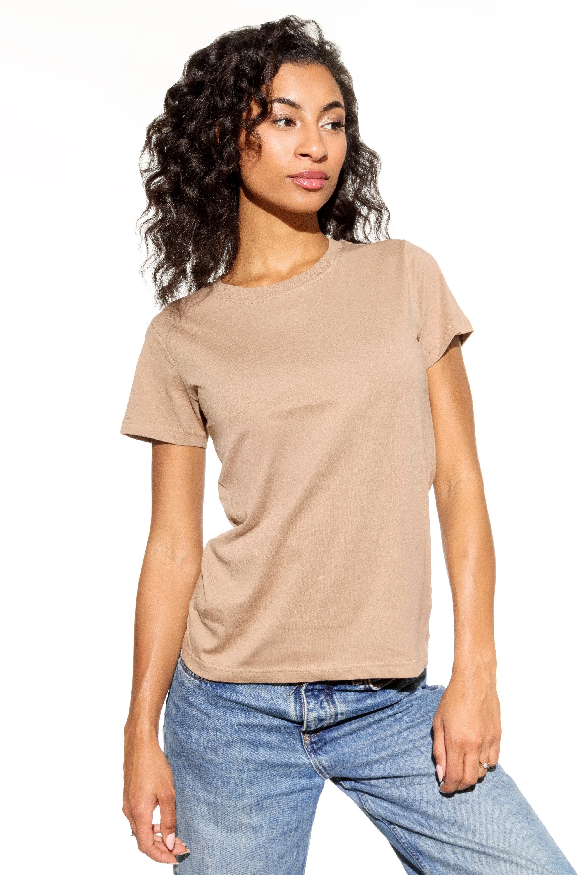 Cotton Prime® Sporttop O-Neck - Tee in trageangenehmer Baumwollqualität