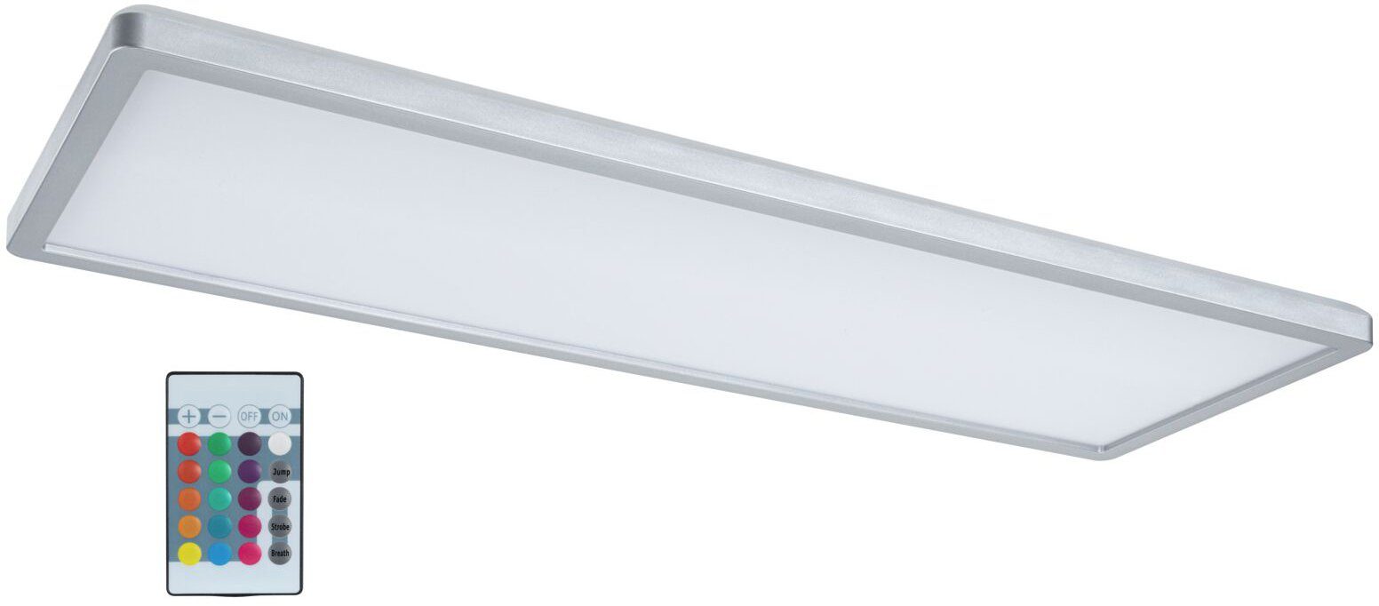 Paulmann LED Panel Atria Shine 4000K IP20 RGBW eckig, LED fest integriert, Backlight