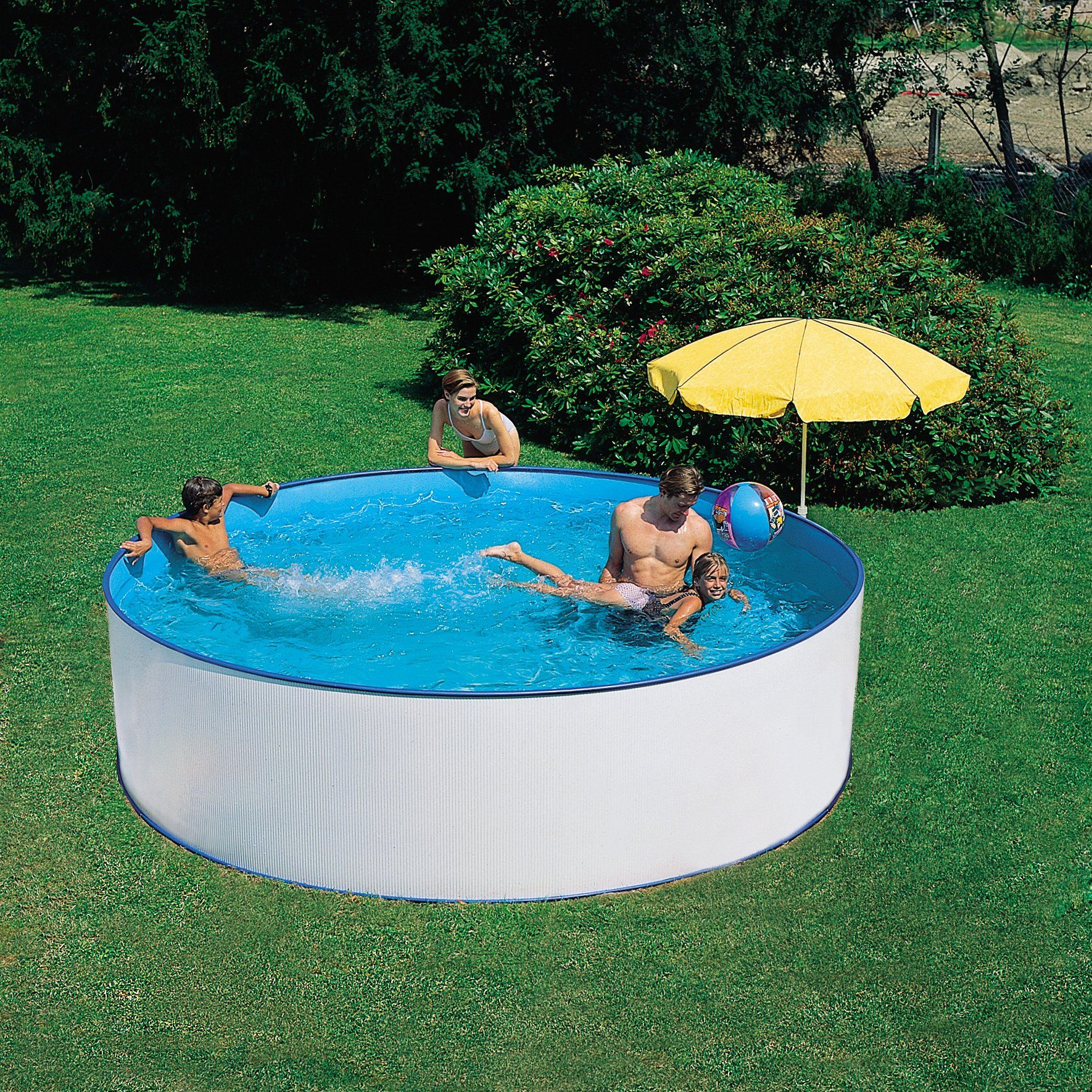 Swimmingpool Gartenpool Planschen Im Sommer Otto