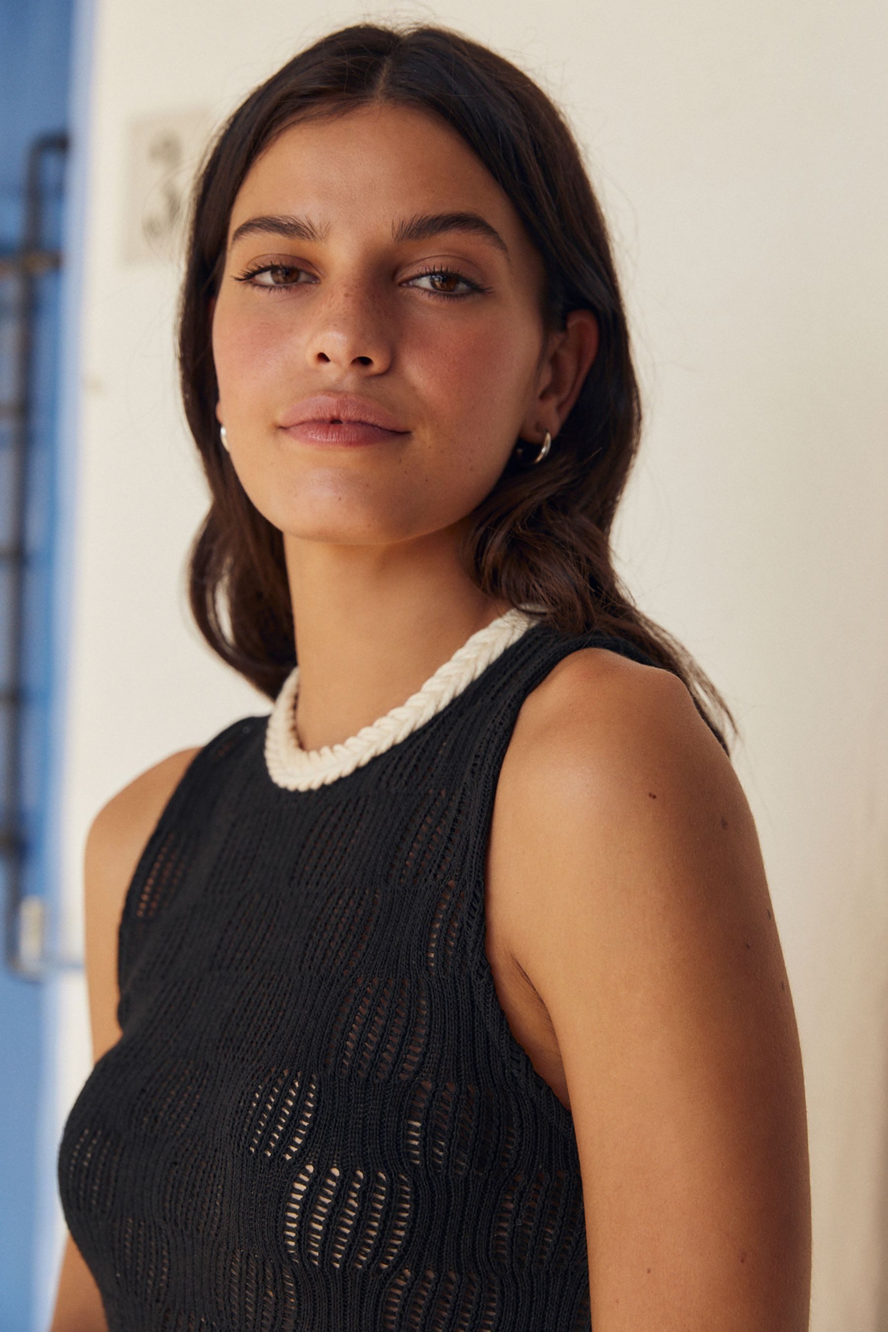 Next Stricktop Häkel-Tanktop – Kurzgröße (1-tlg) günstig online kaufen