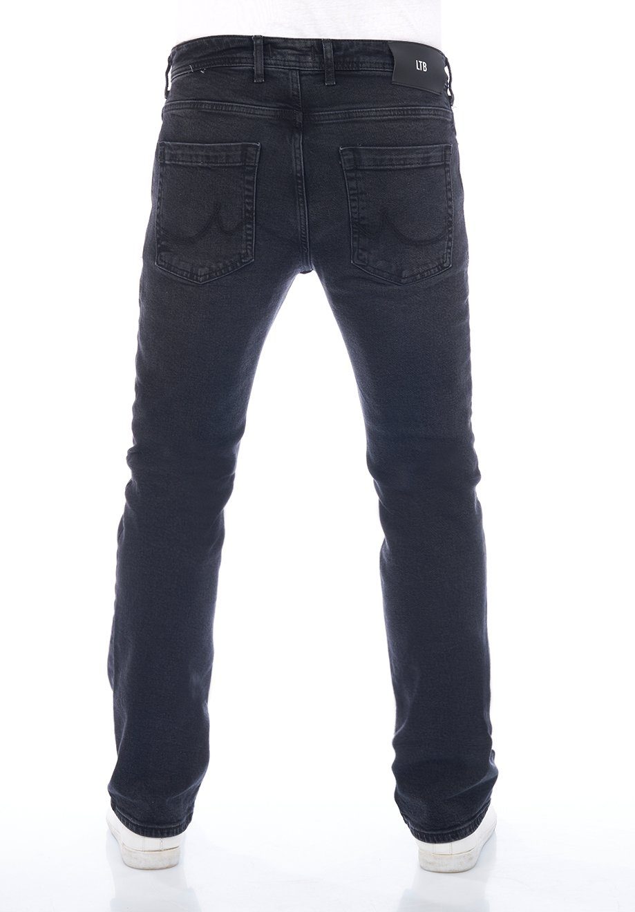 Relax-fit-Jeans Stretch Wash Denim LTB Black PaulX Herren Fit Regular Hose mit (54914) Jeanshose Wolf