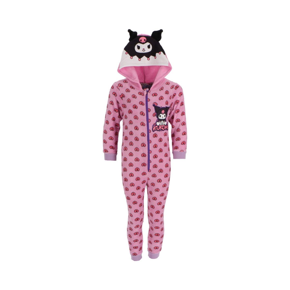 Schlafanzug Kuromi Strampler Kinder Overall, Einteiler, bequem