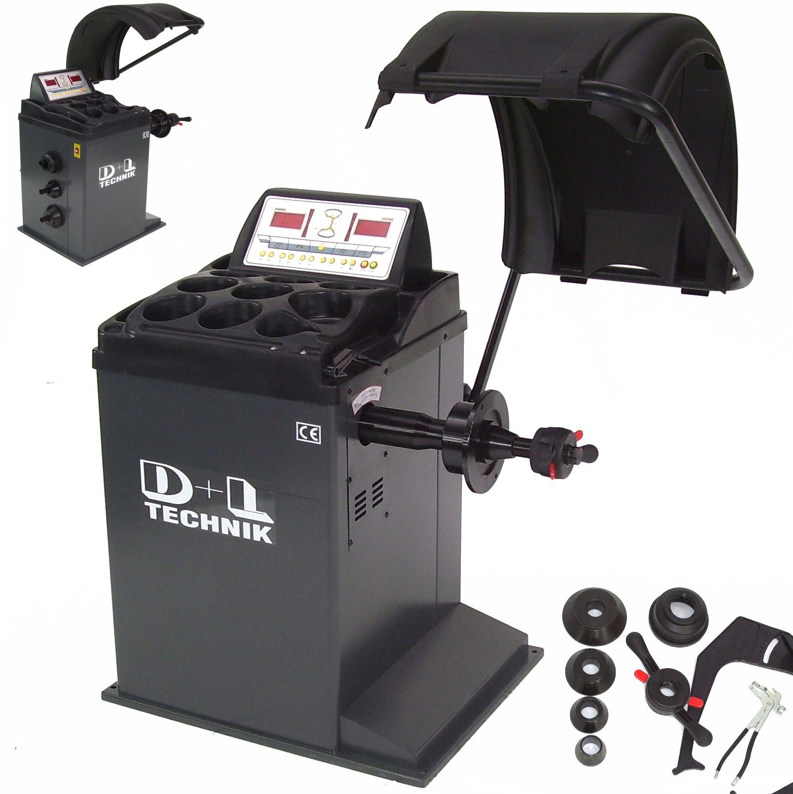Reifenwuchtmaschine Reifenwuchtmaschine Reifen Felgen bis 24" Auswuchtmaschine 06305