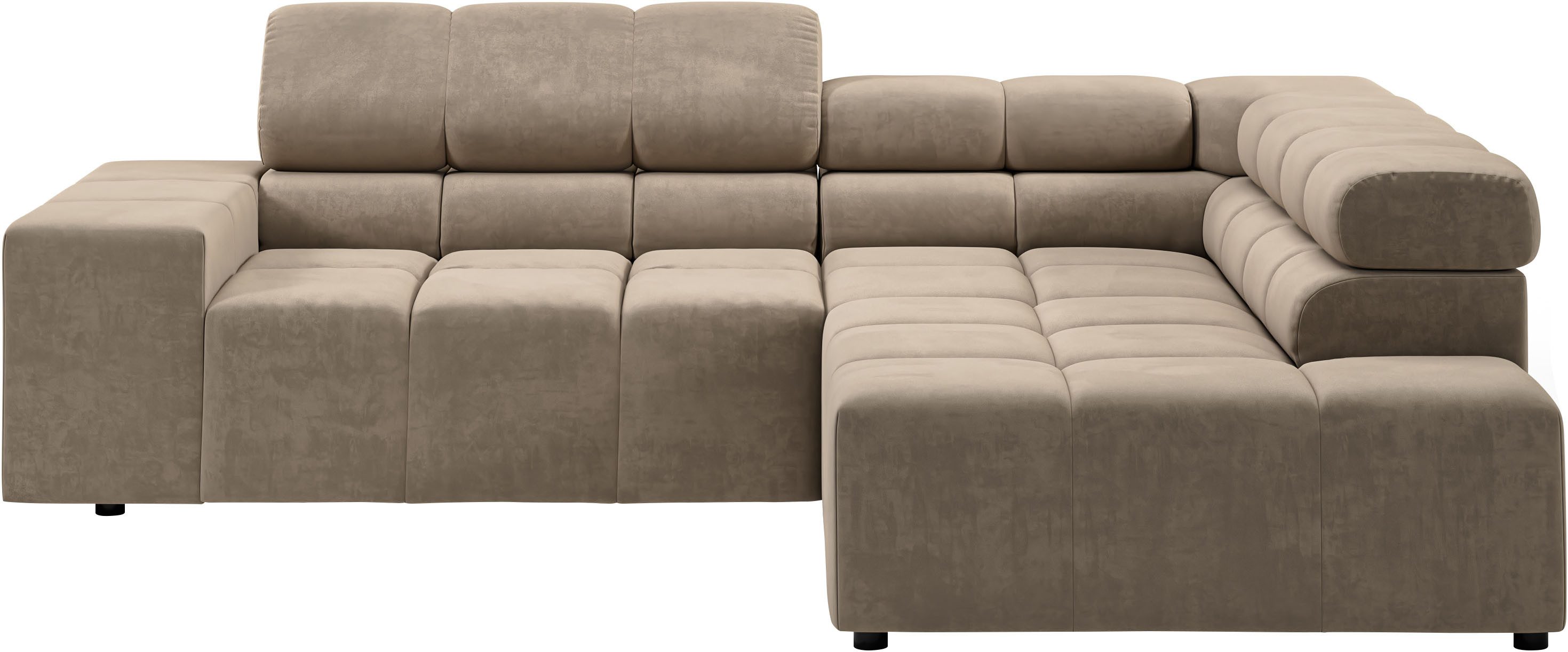 INOSIGN Ecksofa Ancona, incl. Kopfteilverstellung + günstig online kaufen