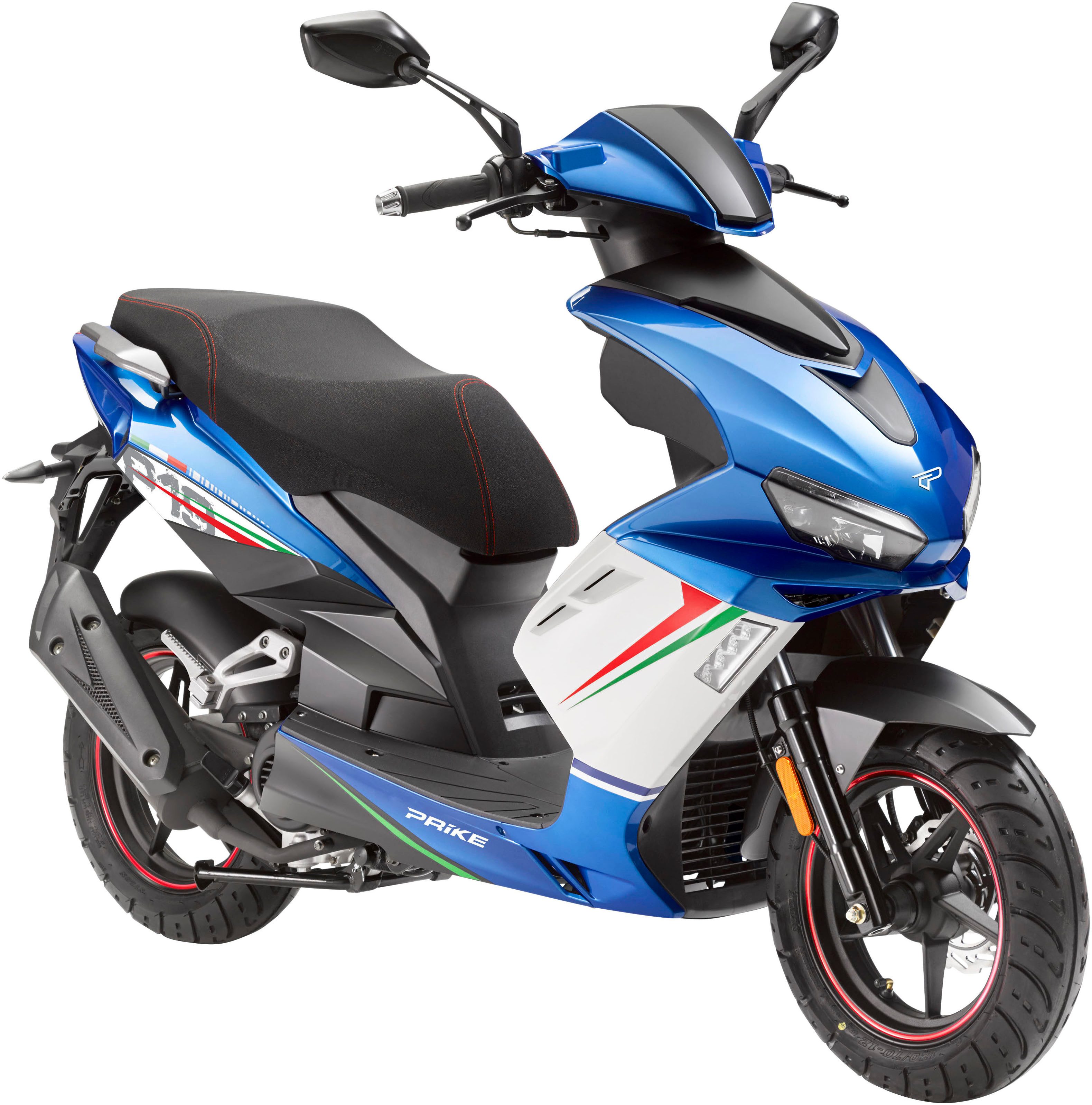 PRIKE Motorroller PRIKE P19 50 Sport, E5 (45km/h), 50 ccm, 45 km/h, Euro 5