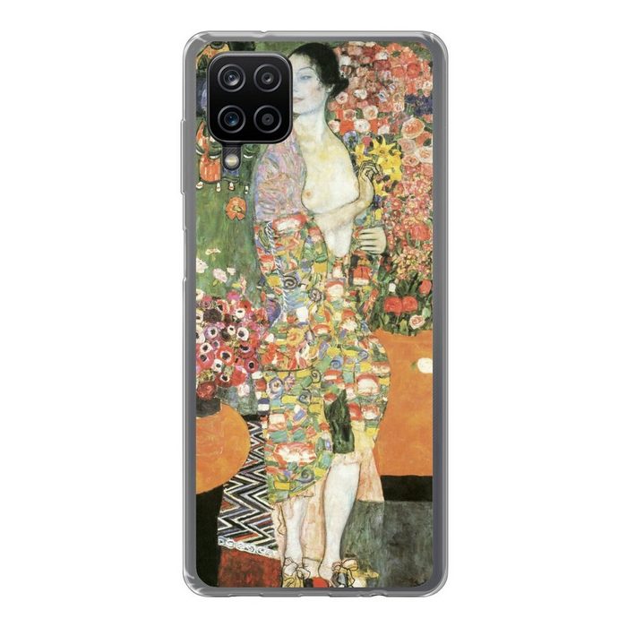 MuchoWow Handyhülle Tänzerin - Gustav Klimt Handyhülle Samsung Galaxy A12 Smartphone-Bumper Print Handy