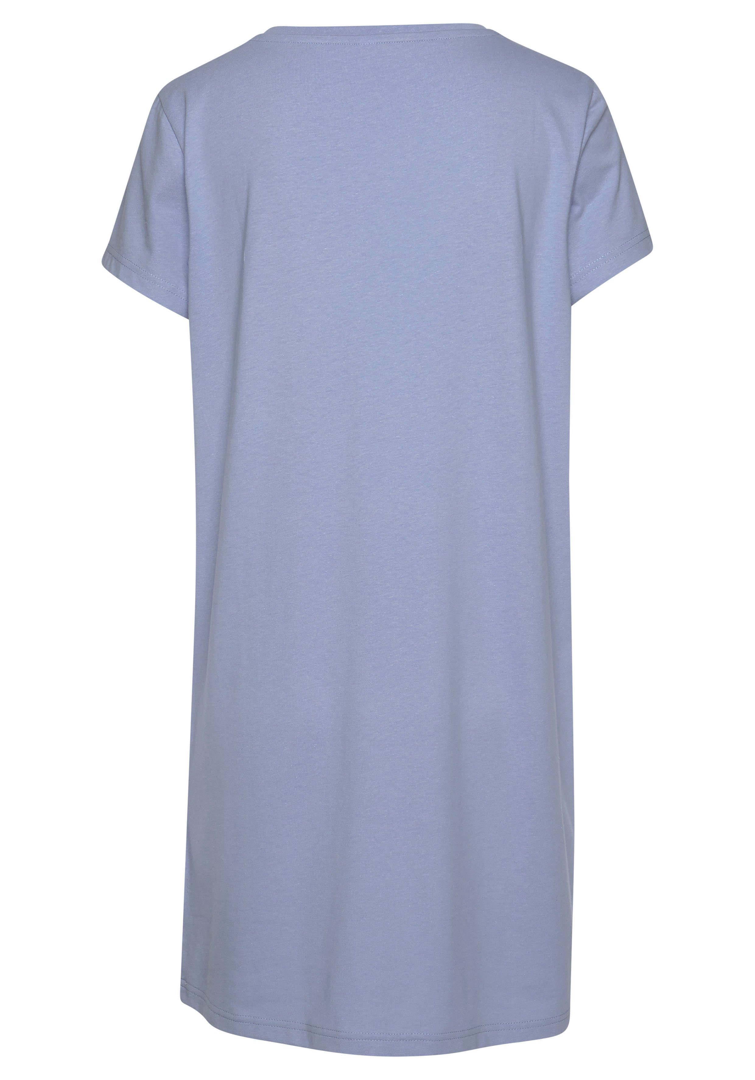 Vivance Dreams Sleepshirt mit Statement Druck