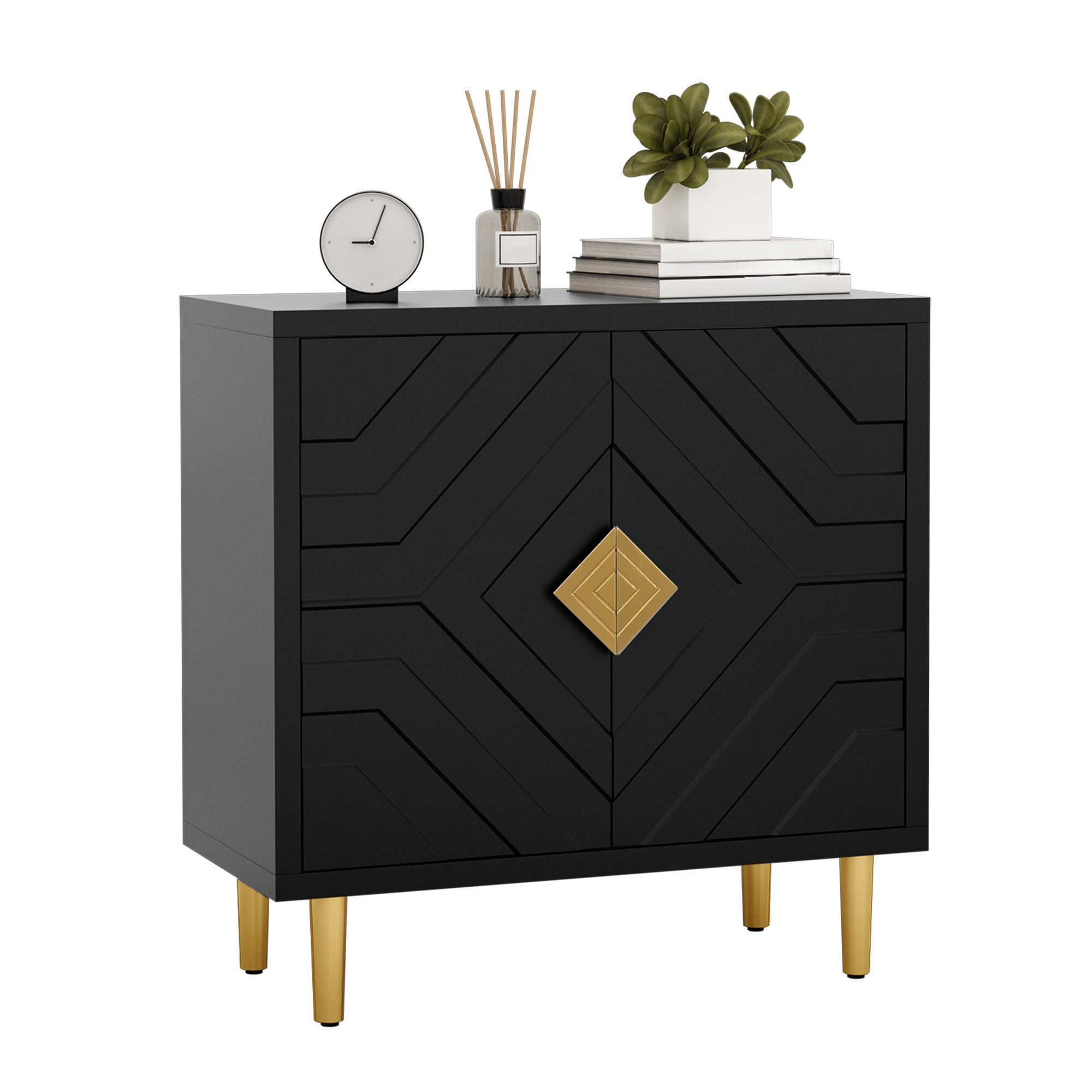 HOLTICO Sideboard Schrank für Wohnzimmer, Küche, Schlafzimmer (1 St), Kommo günstig online kaufen