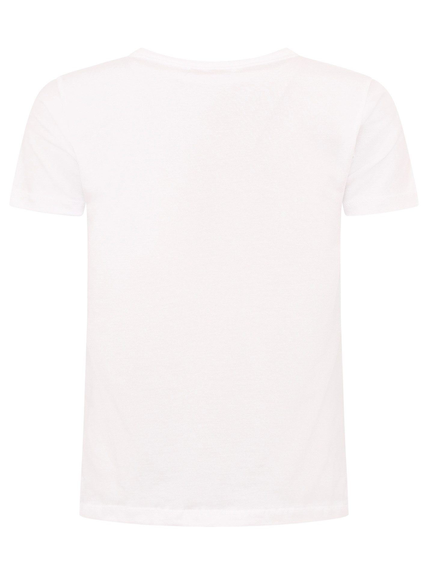 Zwillingsherz T-Shirt "Wild Brave Free" Leo-Muster, Pailletten, Kurzarm, Rundhalsausschnitt, Schriftzüge