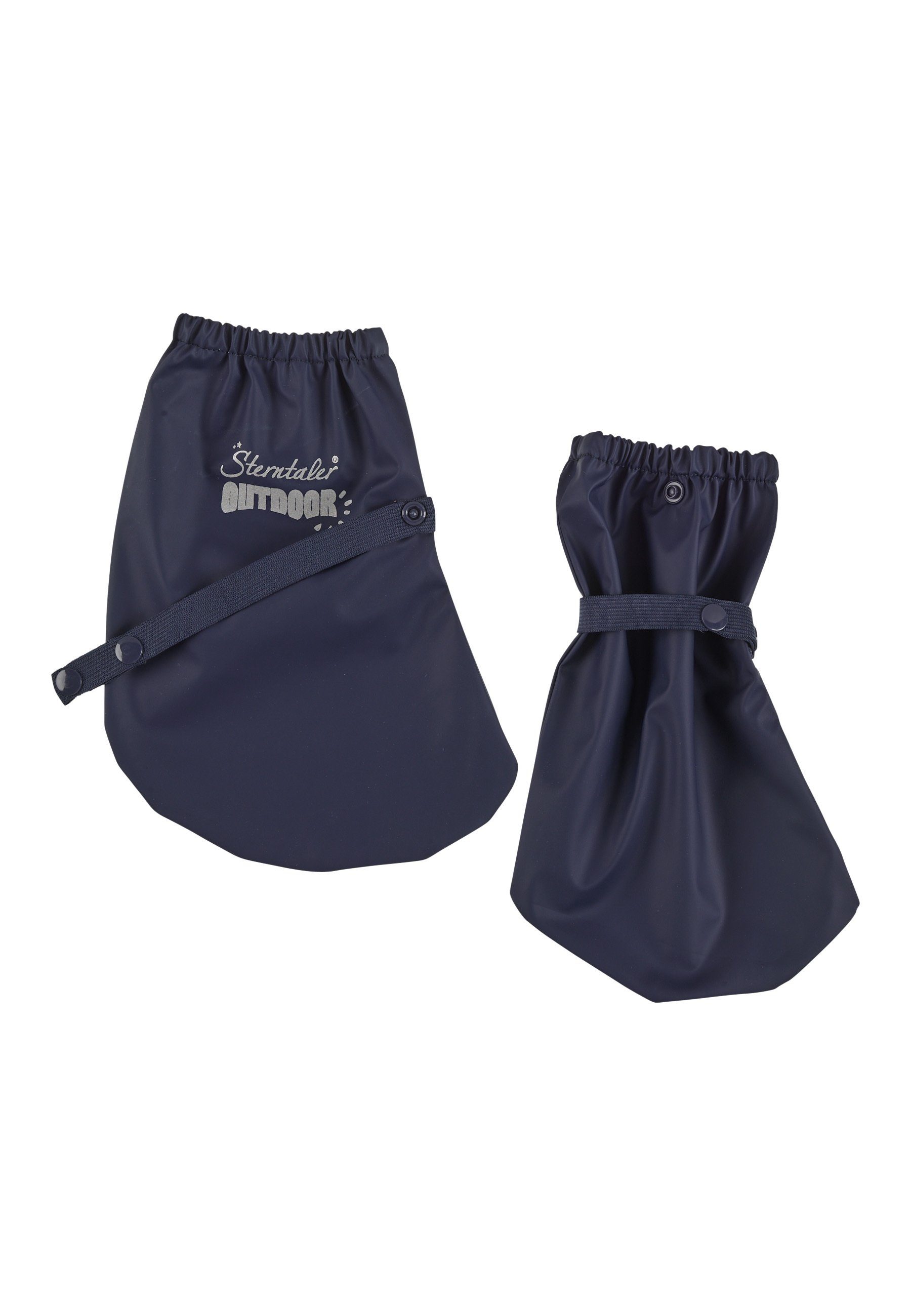 Sterntaler® Schuhüberzieher ungefüttert uni Gummistiefel Regenüberschuh, Kinder Gummistiefel mit Druckknöpfen – Bild 3 von 5